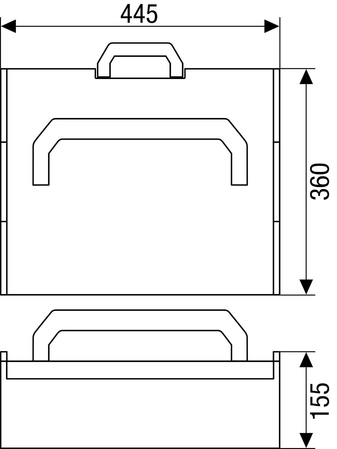 SPAX 5000009161019 - Coffret de montage L-BOXX, 1 pièce, Assortiment de vis avec 16 dimensions, Tête fraisée, T-STAR plus, 4CUT, WIROX-image