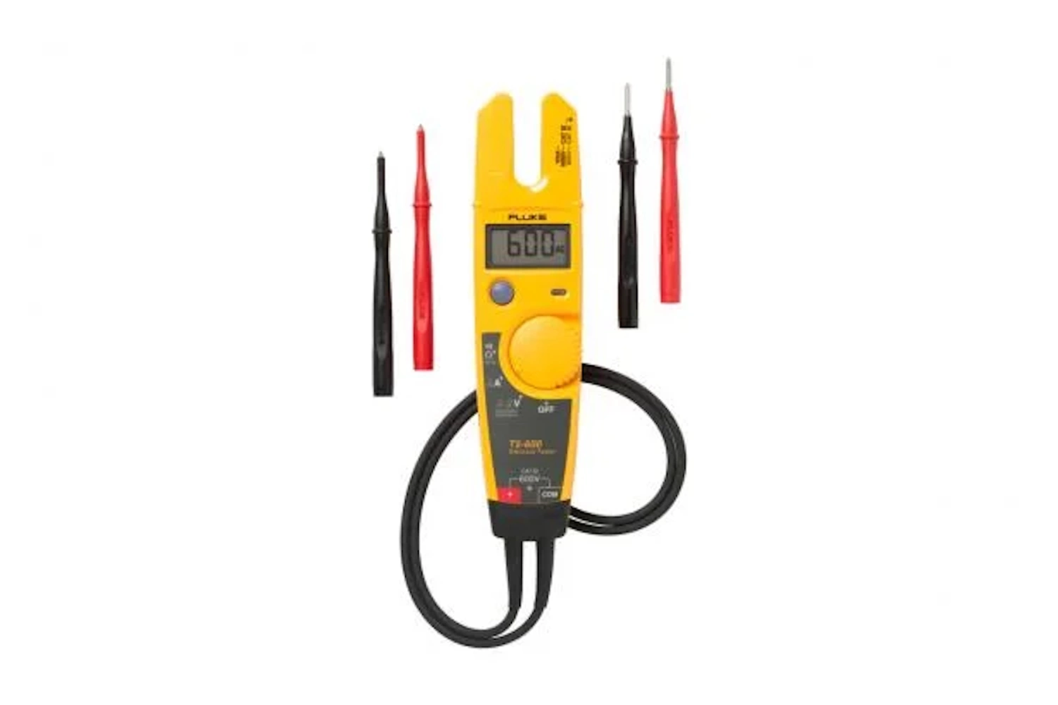 Fluke T5-600 Spannings- doorbel- en stroomtester - AC/DC 600V & AC 100A-image