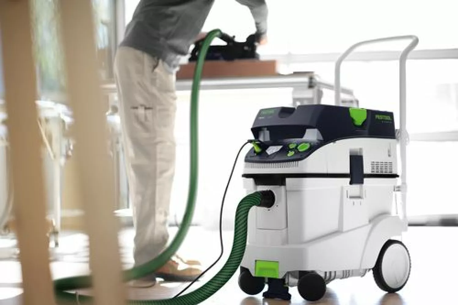 Festool CTM 48 E Bouwstofzuiger - 1200W - Klasse M - 48L-image