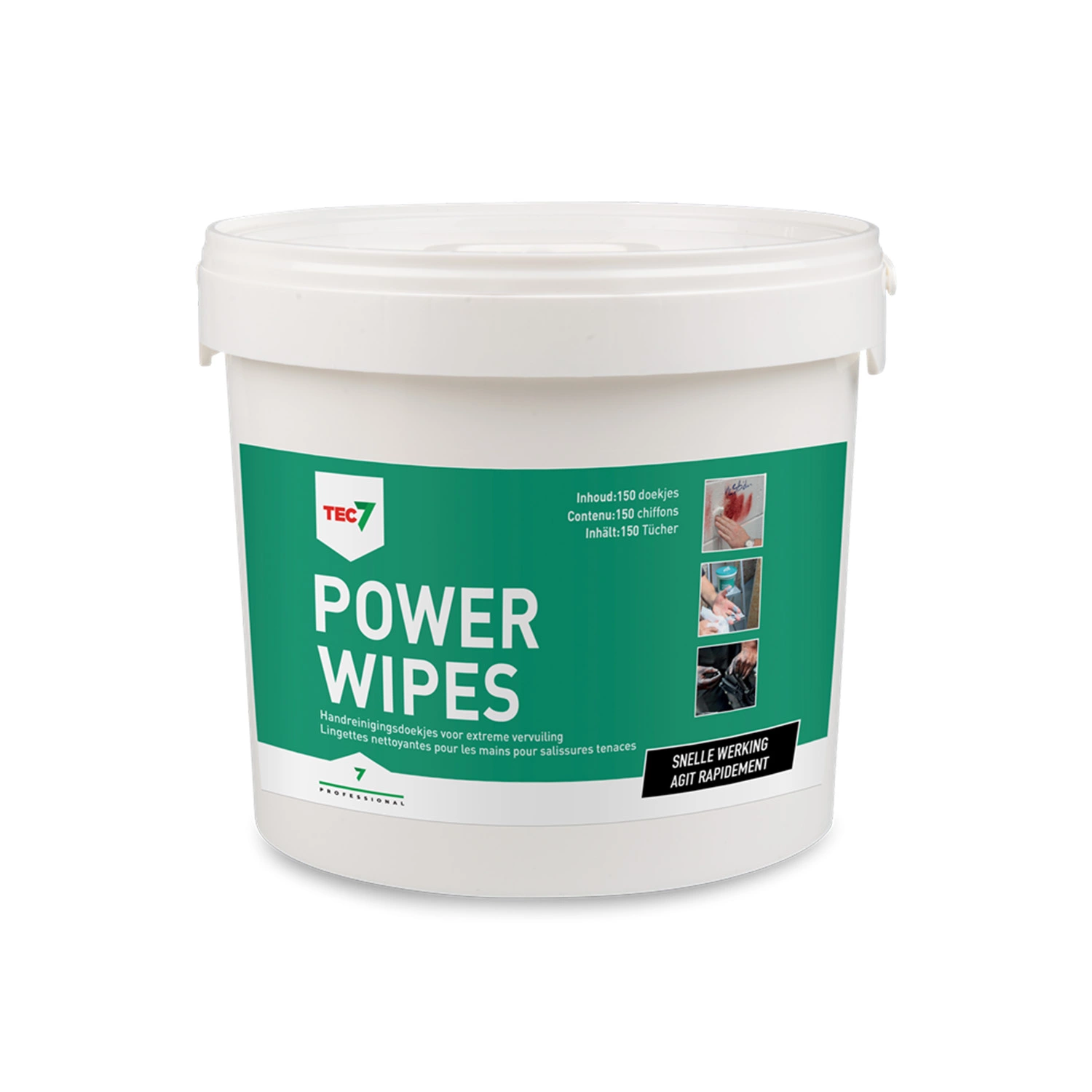 TEC7 467035000 - Powerwipes - seau 150  pcs-image