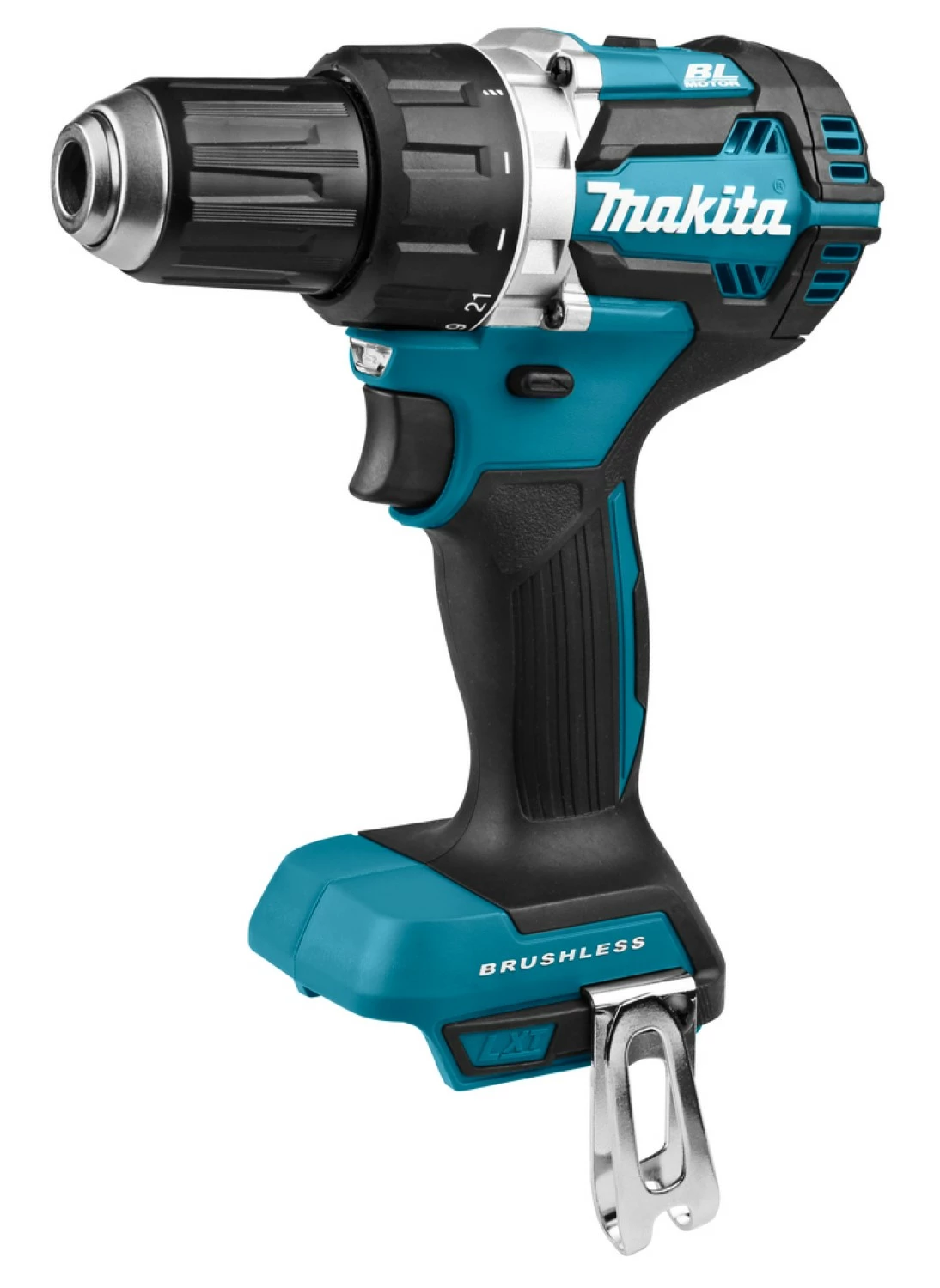 Makita DLX2190TJ1 18V Li-Ion accu DDF484 Accuboormachine & DGA504 Accu Slijper combiset (2x 5.0Ah accu) in MBox-image