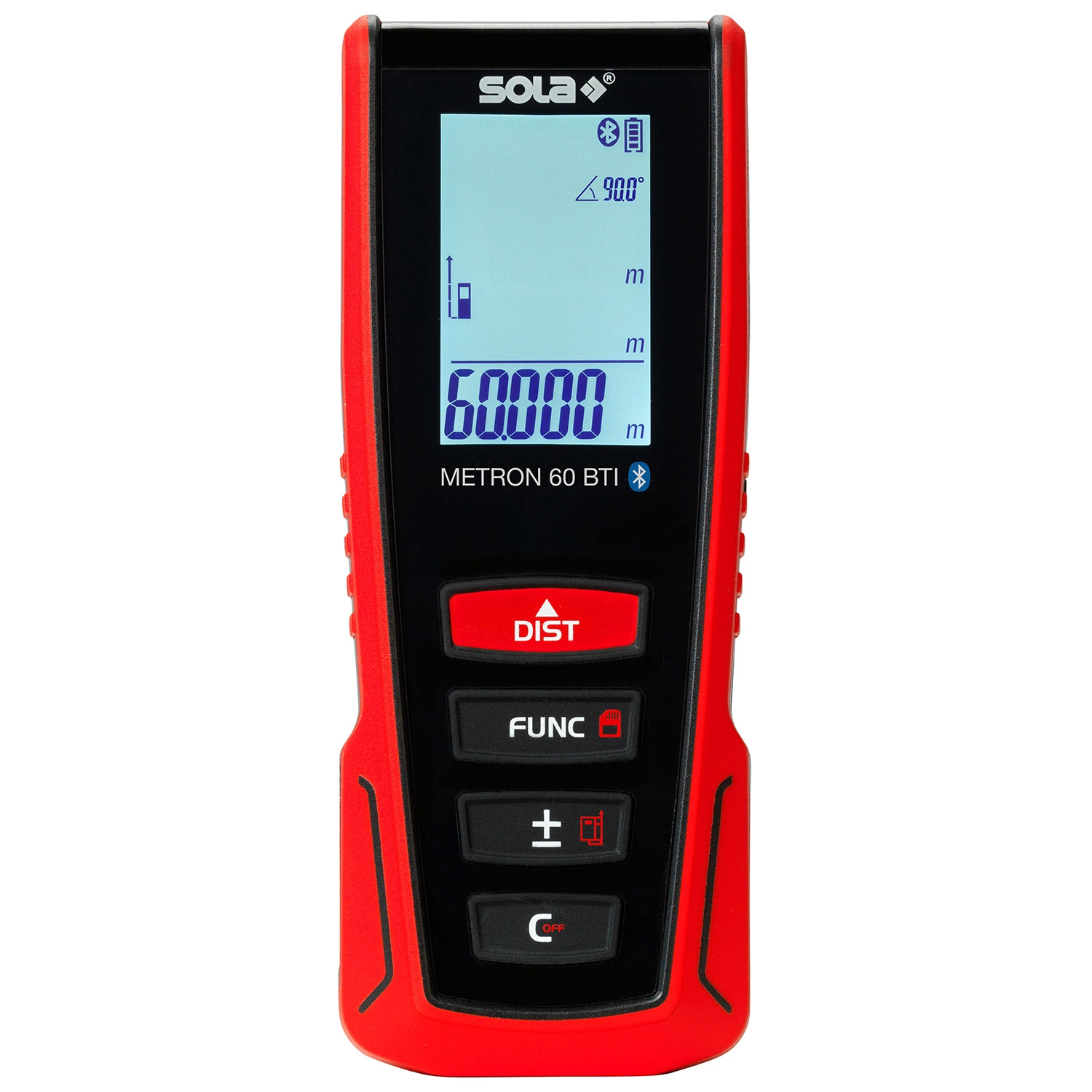 Sola METRON 60 BTI Afstandsmeter in tas - Bluetooth - 60m - IP54-image