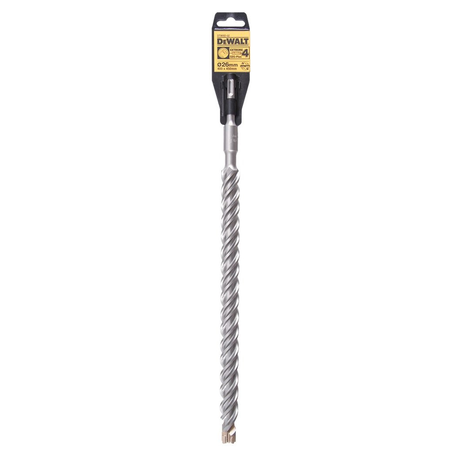 DeWALT DT9692 SDS -Plus Hamerboor - 4 surfaces de coupe - 26 x 450 x 400 mm-image