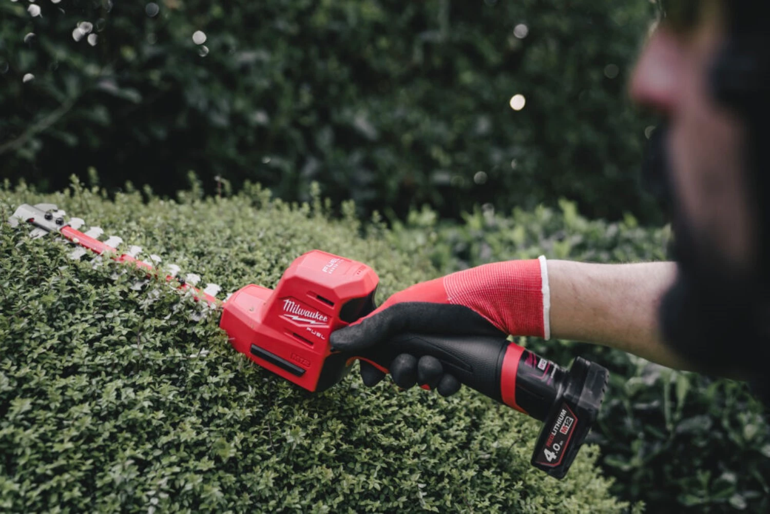 Milwaukee M12 FHT20-402 M12 FUEL™ 12V Li-Ion accu heggenschaar set (2x 4,0 Ah) - 200 mm - koolborstelloos-image