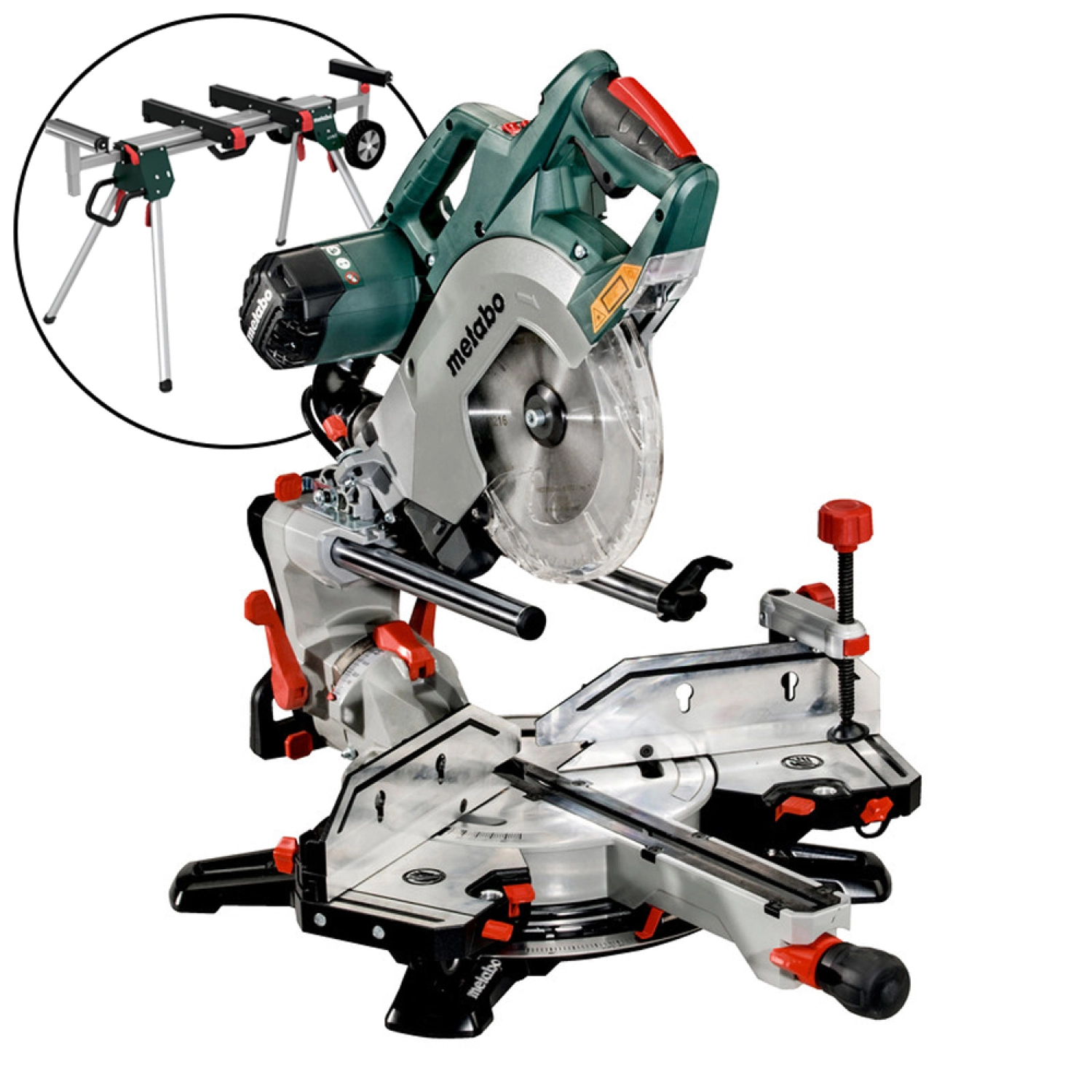 Metabo KGSV 72 XACT SYM Afkortzaag incl. onderstel (KSU 251) - 1800W - 216 x 30mm-image