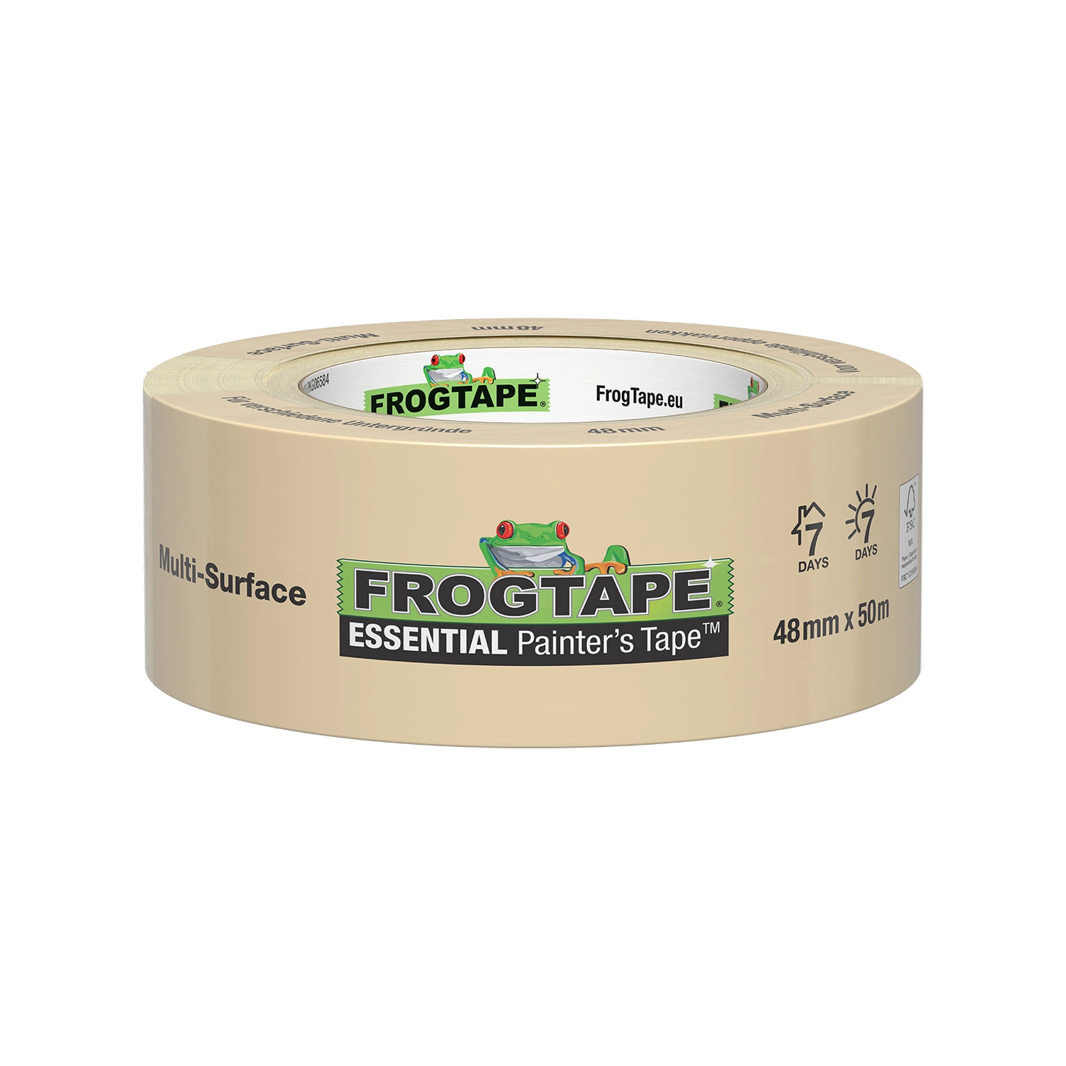 FrogTape Essential Ruban de masquage 48 mm x 50 m
