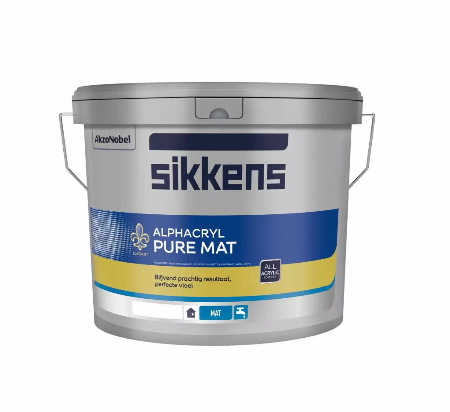 Sikkens Alphacryl Pure Mat SF - wit - 10L-image