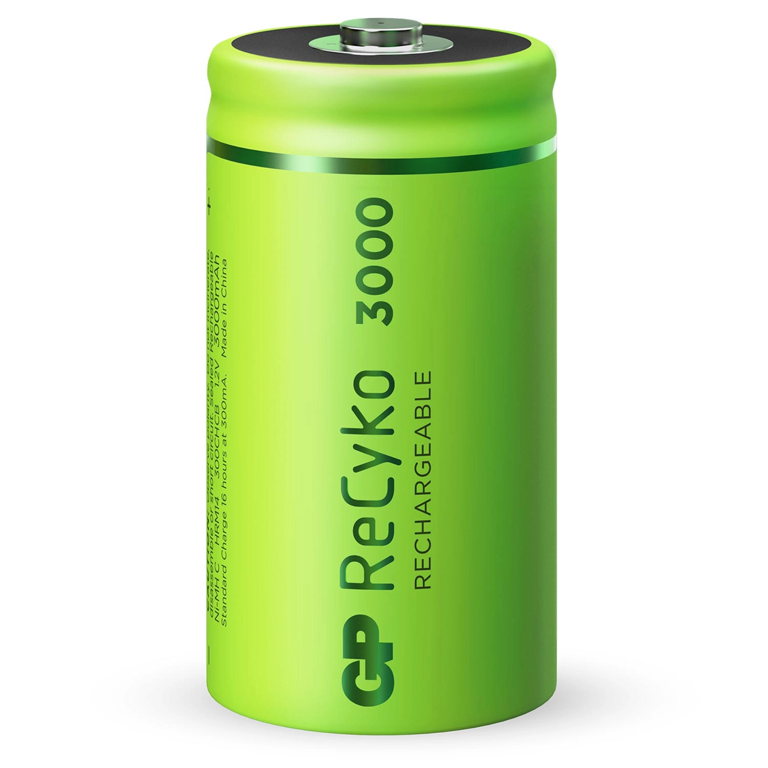 GP 3000mAh Oplaadbaar batterij -NiMH - 2x C - 120300CHCB-C2