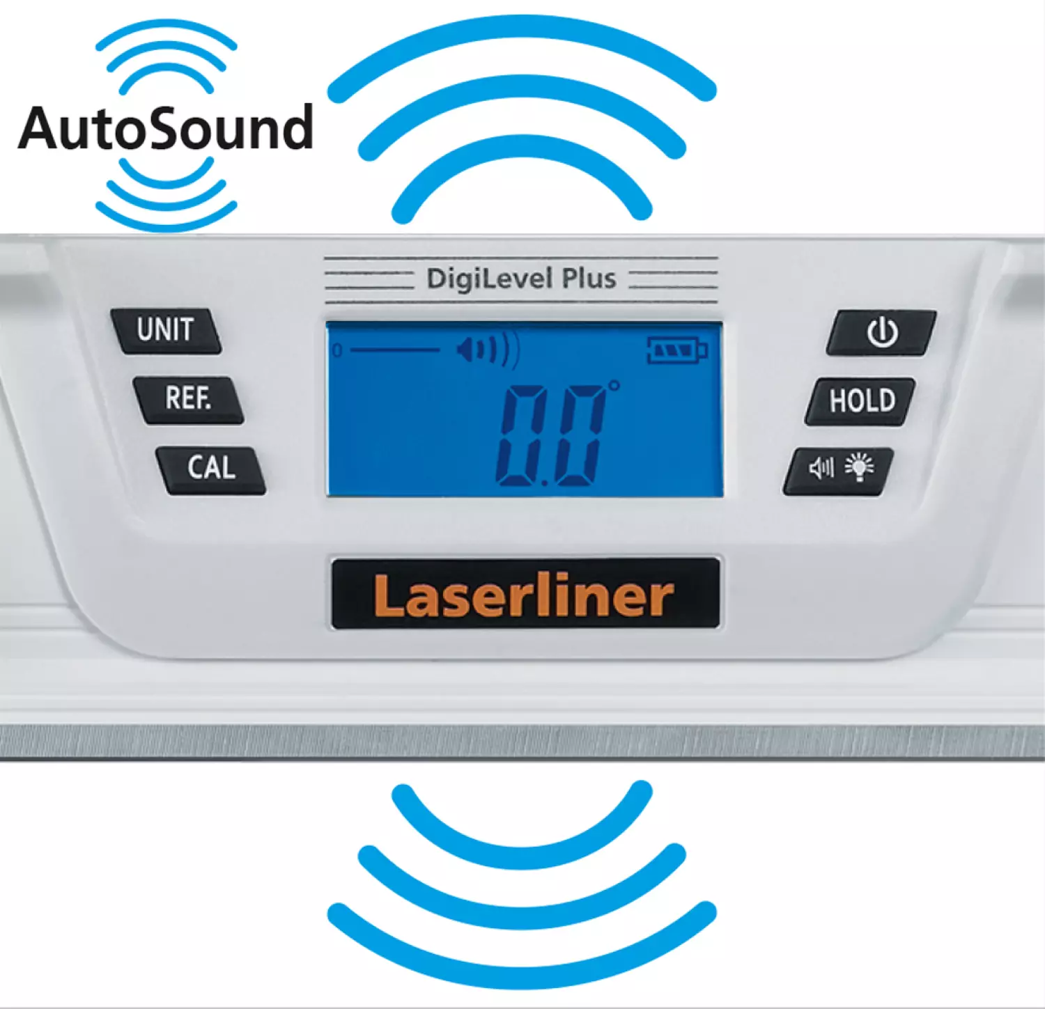 Laserliner DigiLevel Plus 25 Niveau à bulle numérique dans un étui - magnétique - 250 mm