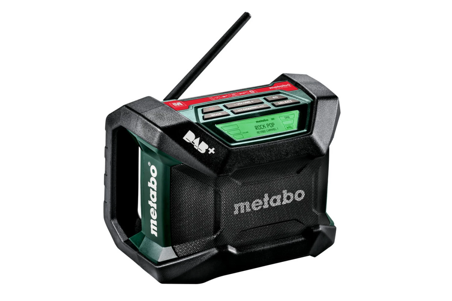 Metabo R 12-18 DAB+ BT 12V / 18V Li-Ion Accu bouwradio met DAB+ en Bluetooth - werkt op netstroom & accu-image