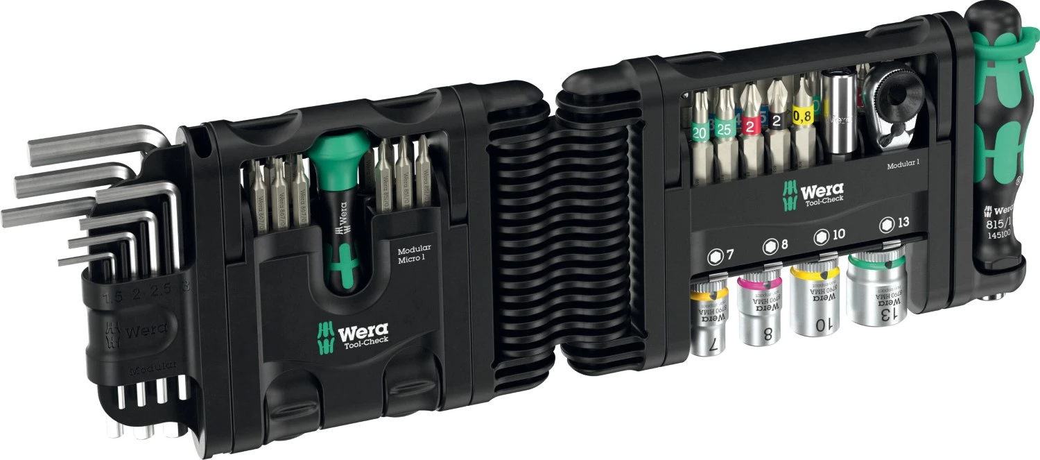 Wera 05049020001 Tool-Check Modular Set 1 Jeu d'outils dans Tool-Check - 50 pièces-image