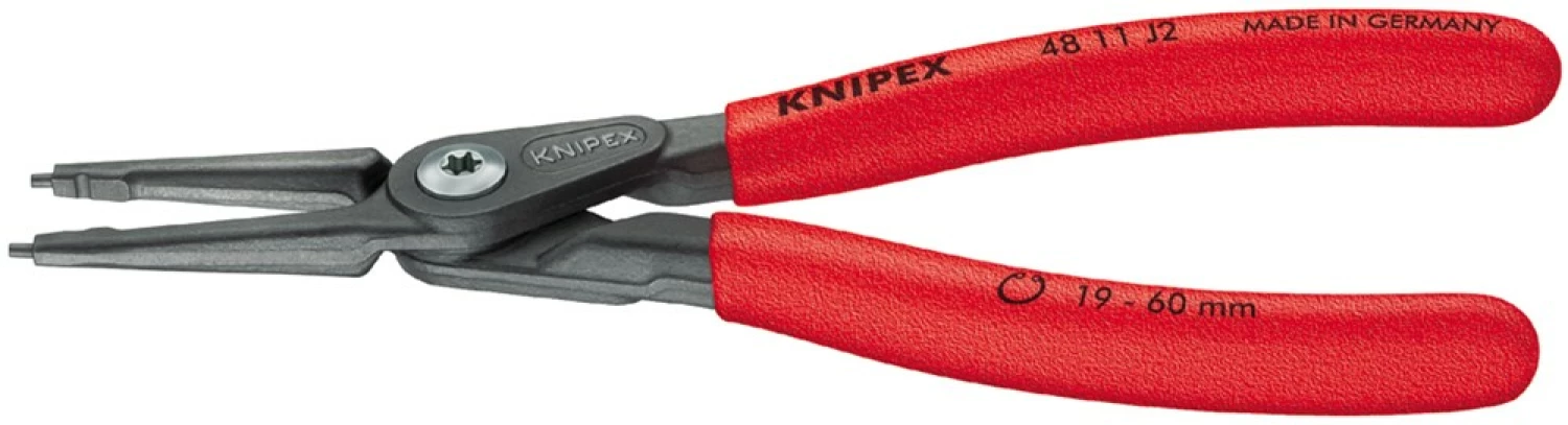 Knipex 48 11 J1 - Pince de précision pour circlips pour circlips intérieurs d'alésage