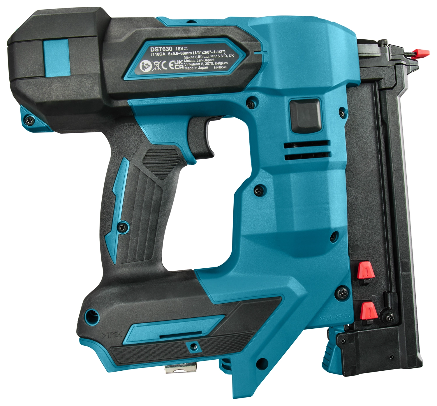 Makita DST630Z Agrafeuse sans fil 18 V Li-ion, corps - 13-38 mm-image
