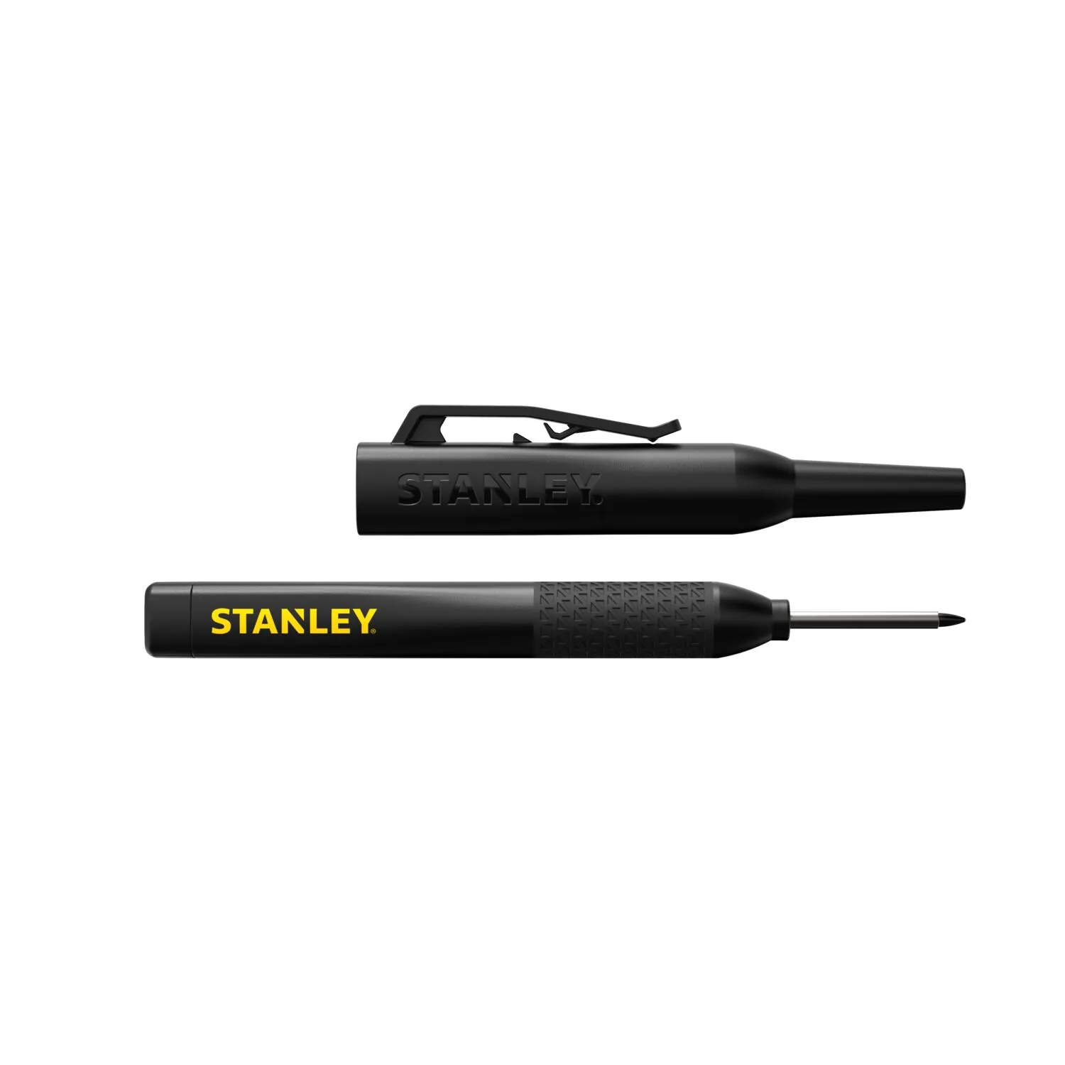 Stanley STHT47003-0 Markeerstift voor diep bereik met holster - Zwart