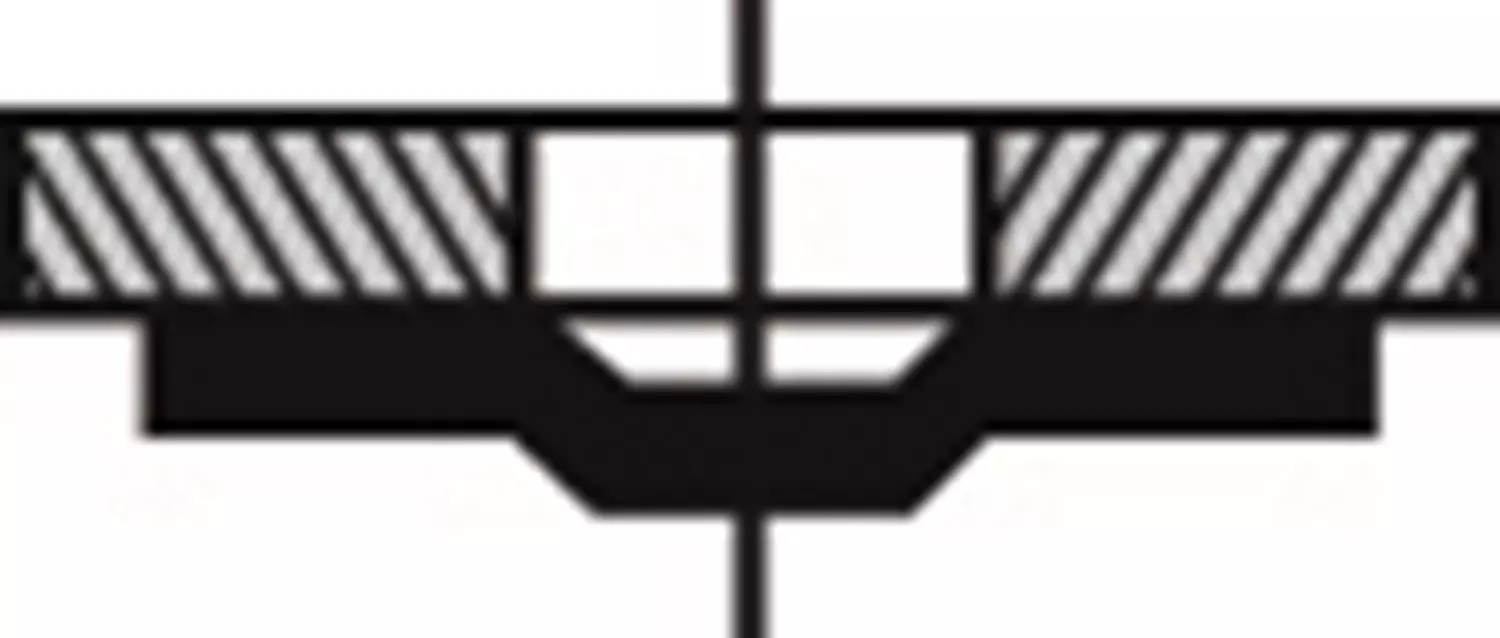 Bosch 2608607356 - Plateau à lamelles X551 Expert for Metal, diamètre 125 mm, grain 120, surface plate-image