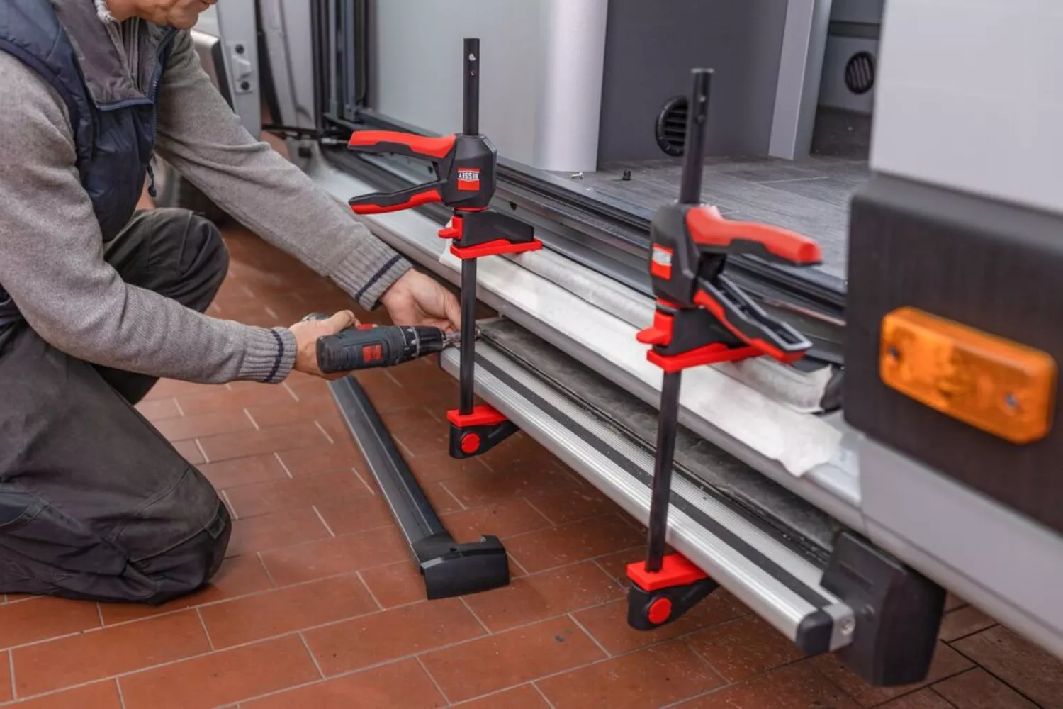 Bessey EZ360S-11SET Eenhands Bessey Lijmtangenset - 110 x 40mm-image