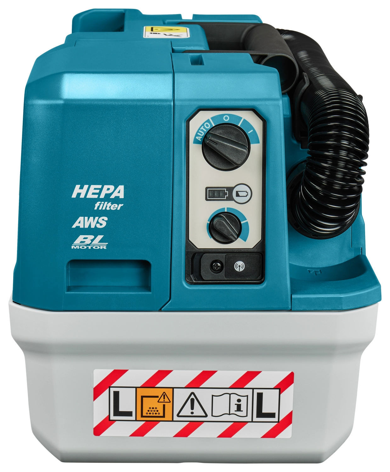 Makita VC013GLZ03 40V Max Li-ion batterie aspirateur multifonction/de chantier corps - 7,5L-image