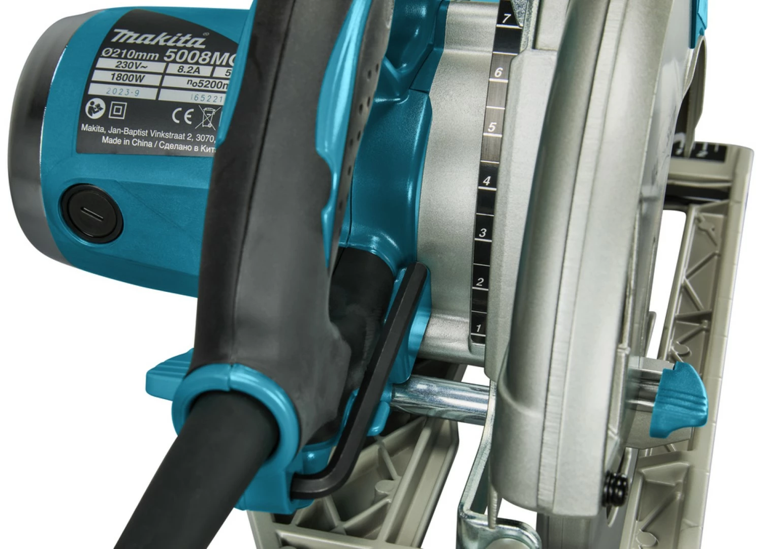 Makita 5008MGJ Cirkelzaag in Mbox - 1800W - 210mm-image