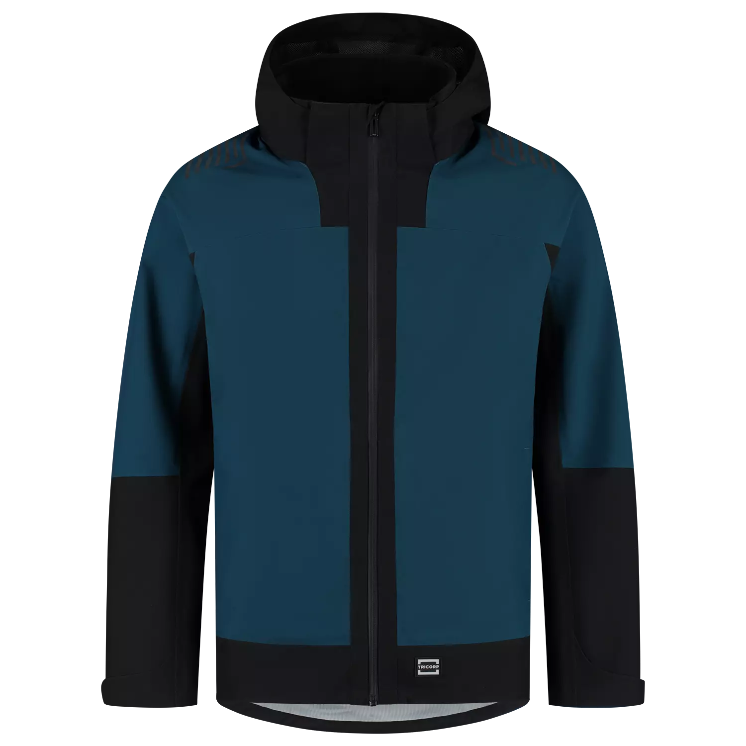 Tricorp 406102 Regenjas Techshell Redefined - TealBlack - XS-image