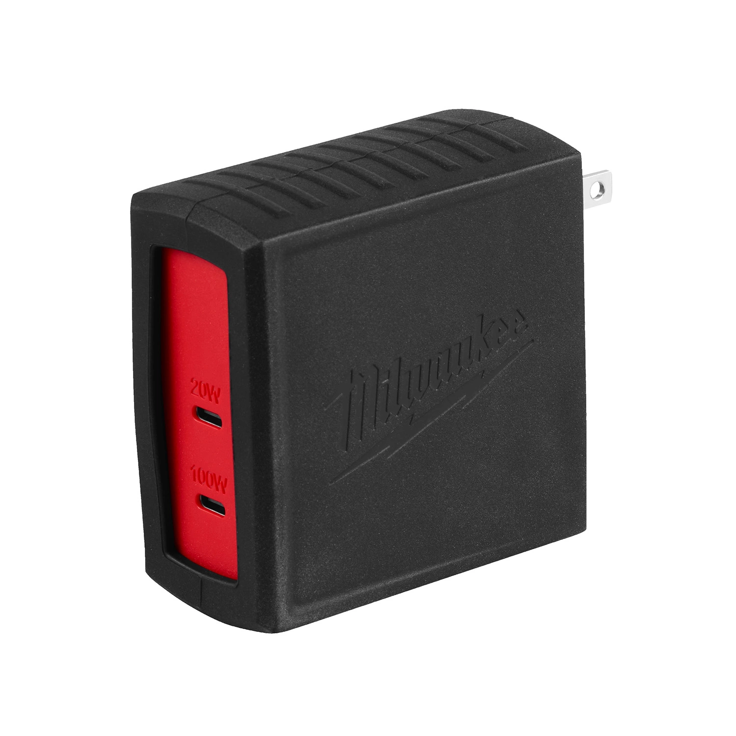 Milwaukee TC-USBC100 Dubbele USB-C Wandadapter-image