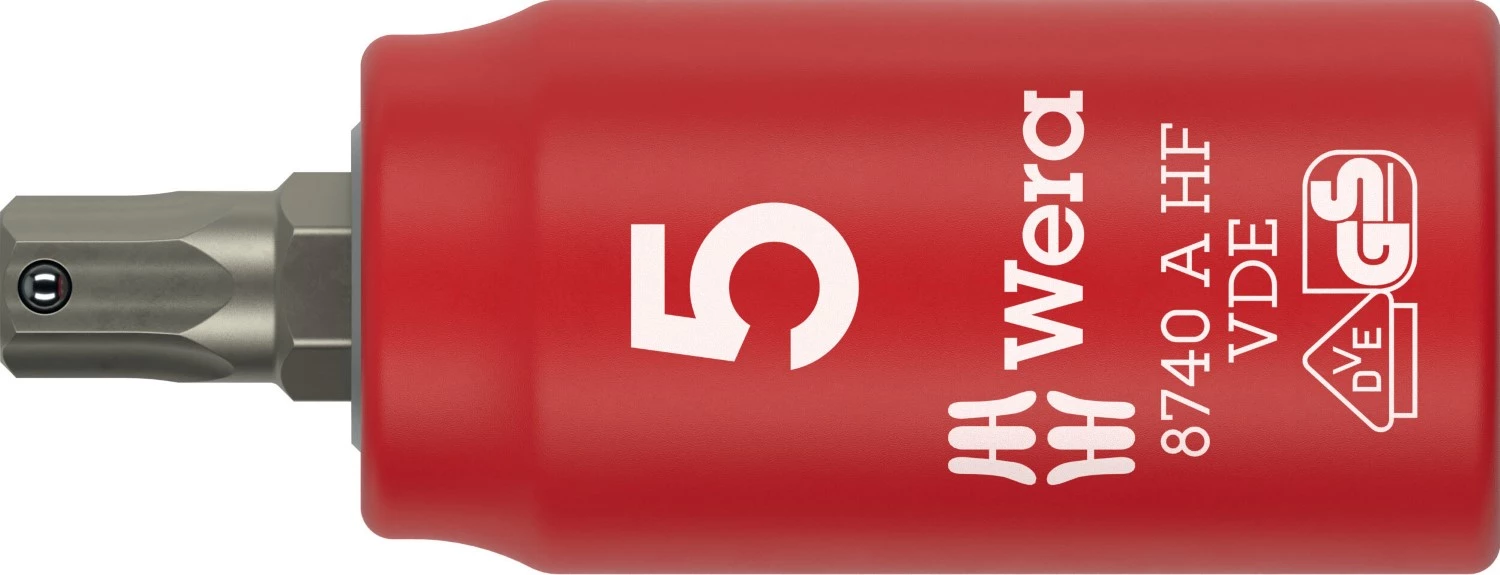 Wera 05005902001 8740 B VDE HF Zyklop bitdop geïsoleerd - 1/4" - 5mm-image