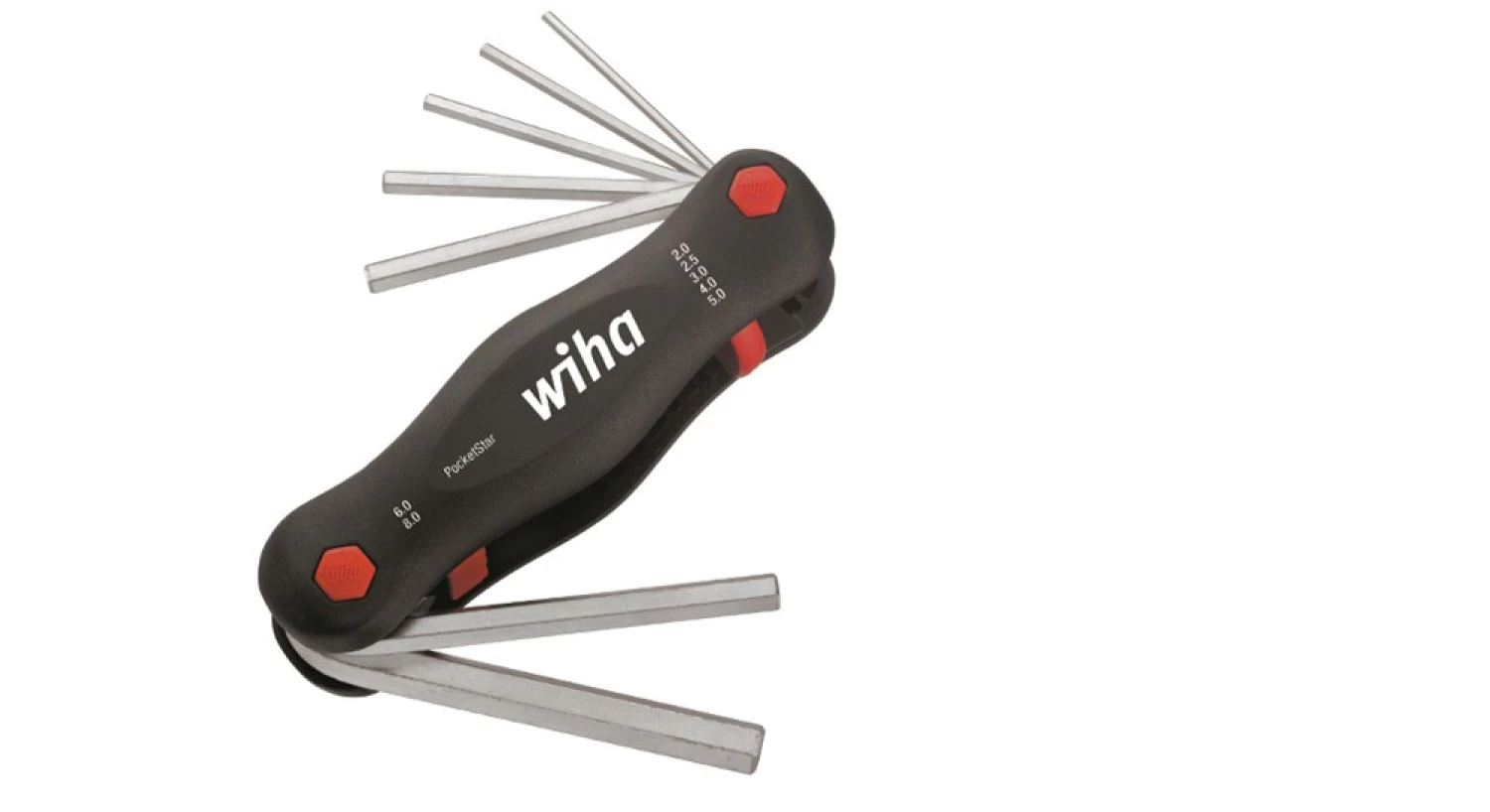 Wiha E-schoevendraaier SpeedE PocketDrive met Bitbox en tas + 7-delige Multitool PocketStar inbussleutelset-image