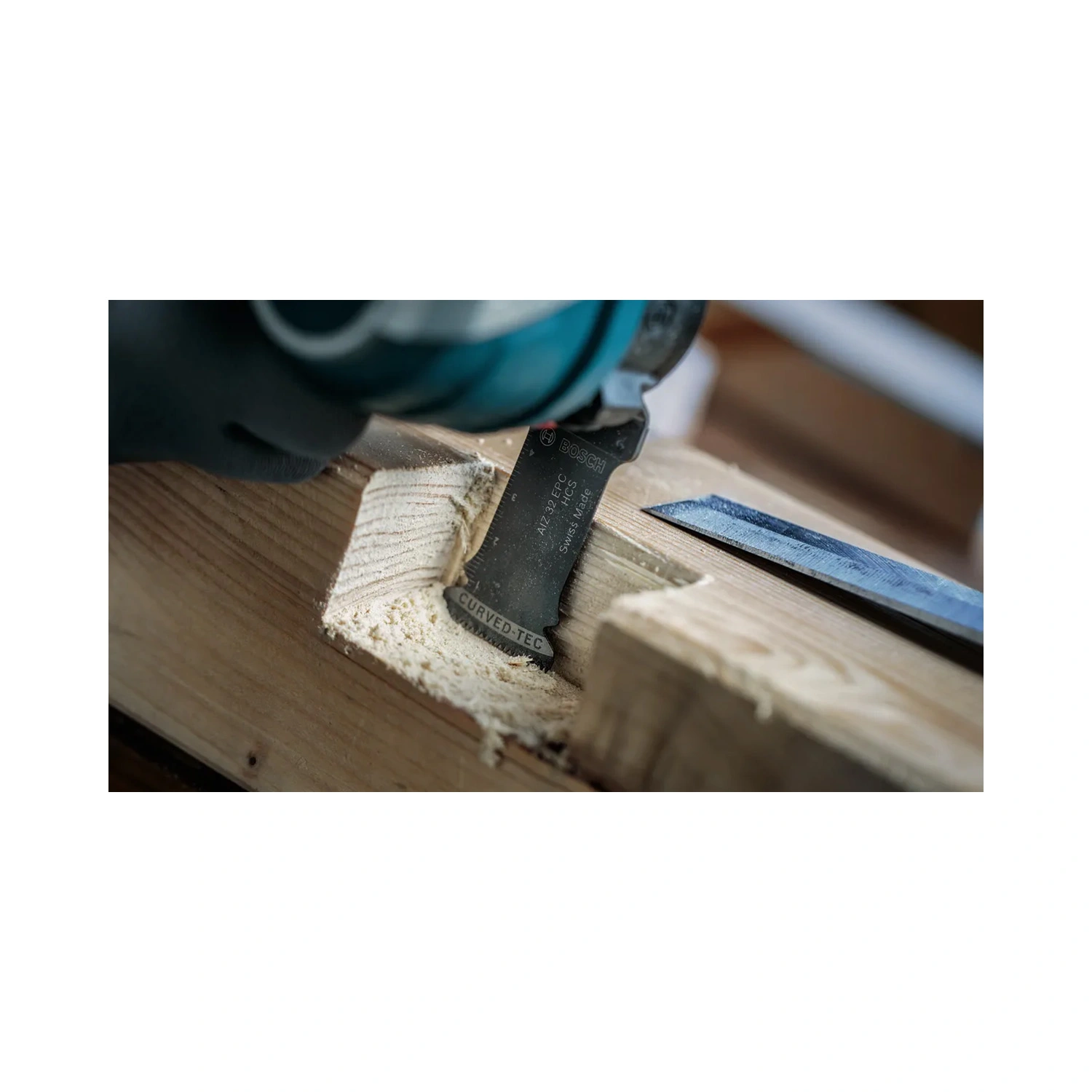Bosch 2608669249 Standaard Invalzaagblad AIZ 32 EPC - 50 x 32mm - Zachthout - (10st.)
