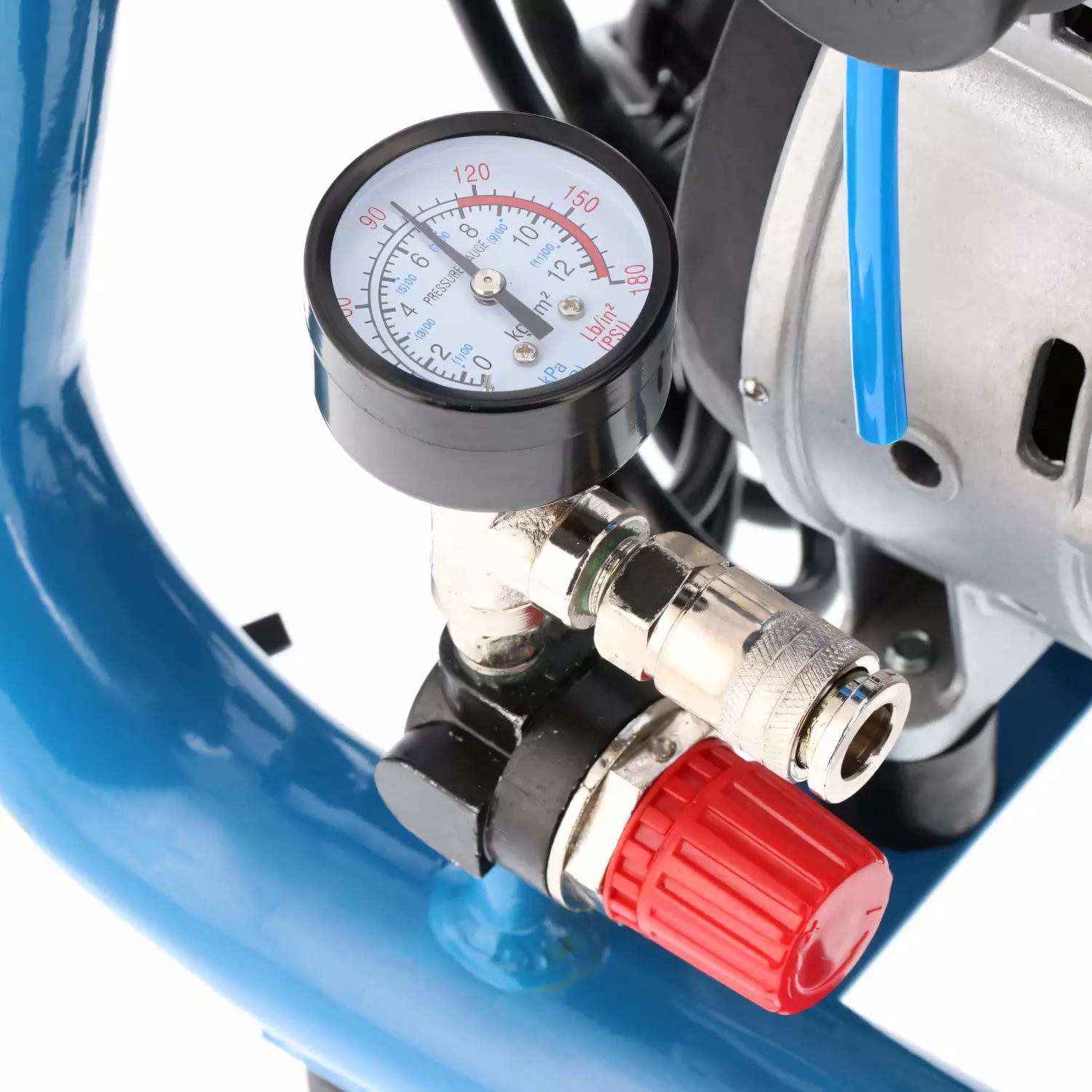 Airpress LMO 4-170 Compresseur silencieux - Sans huile - 10 bars - 90 l/min - 4L-image