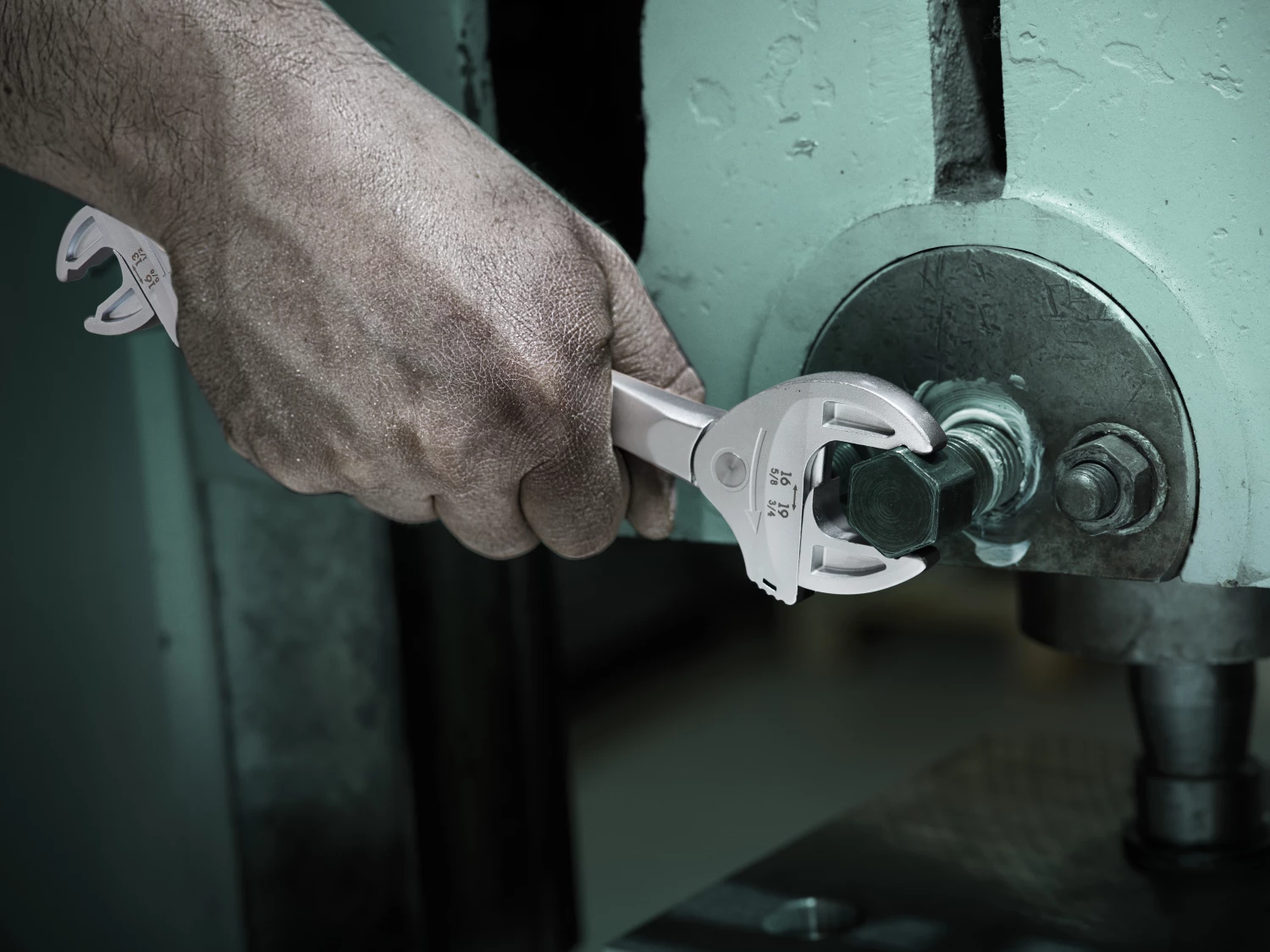 Wera 05020331001 6006 Joker M/L 2-delige Zelfinstellende Dubbele Steeksleutel - 13 - 16mm / 16 - 19mm-image