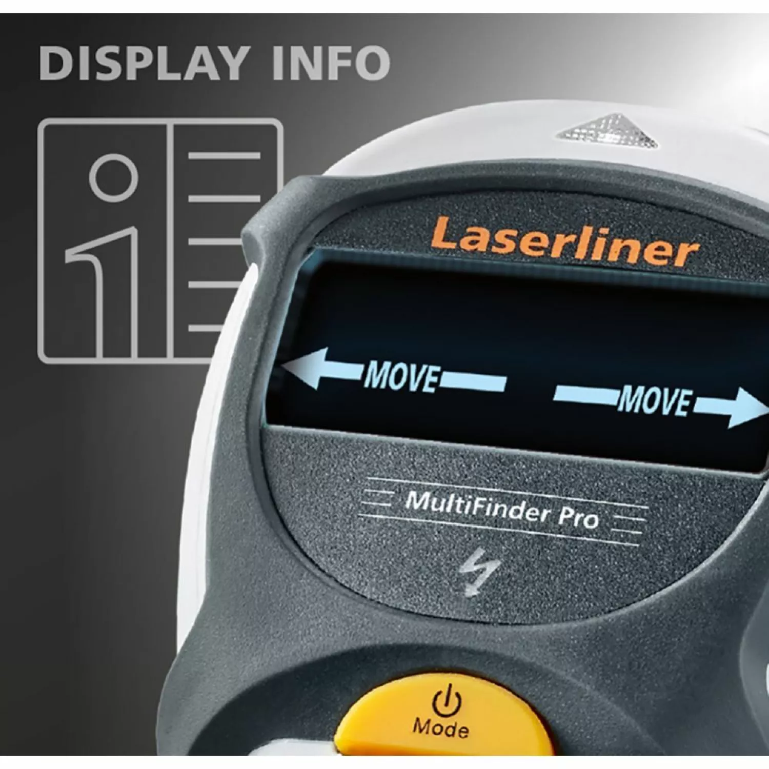 Laserliner MultiFinder Pro Détecteur universel - Bois/Métal/Cuivre/Fer-image