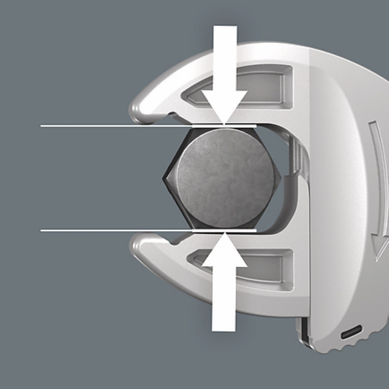 Wera 05020173001 7880 Joker XXL zelfinstellende insteek-steeksleutel voor sleutelmaat 24-32mm, 14x18mm, 14x18 x 24-32 x 15/16-1 1/4" x 113.5mm-image