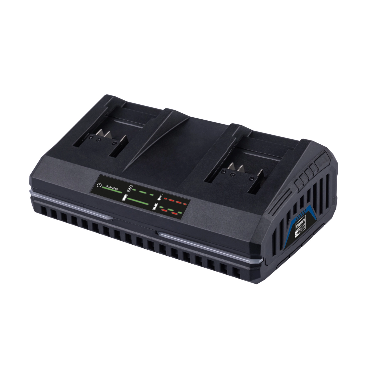 Scheppach Double chargeur de batterie 2,4 A SDBC2.4A-image