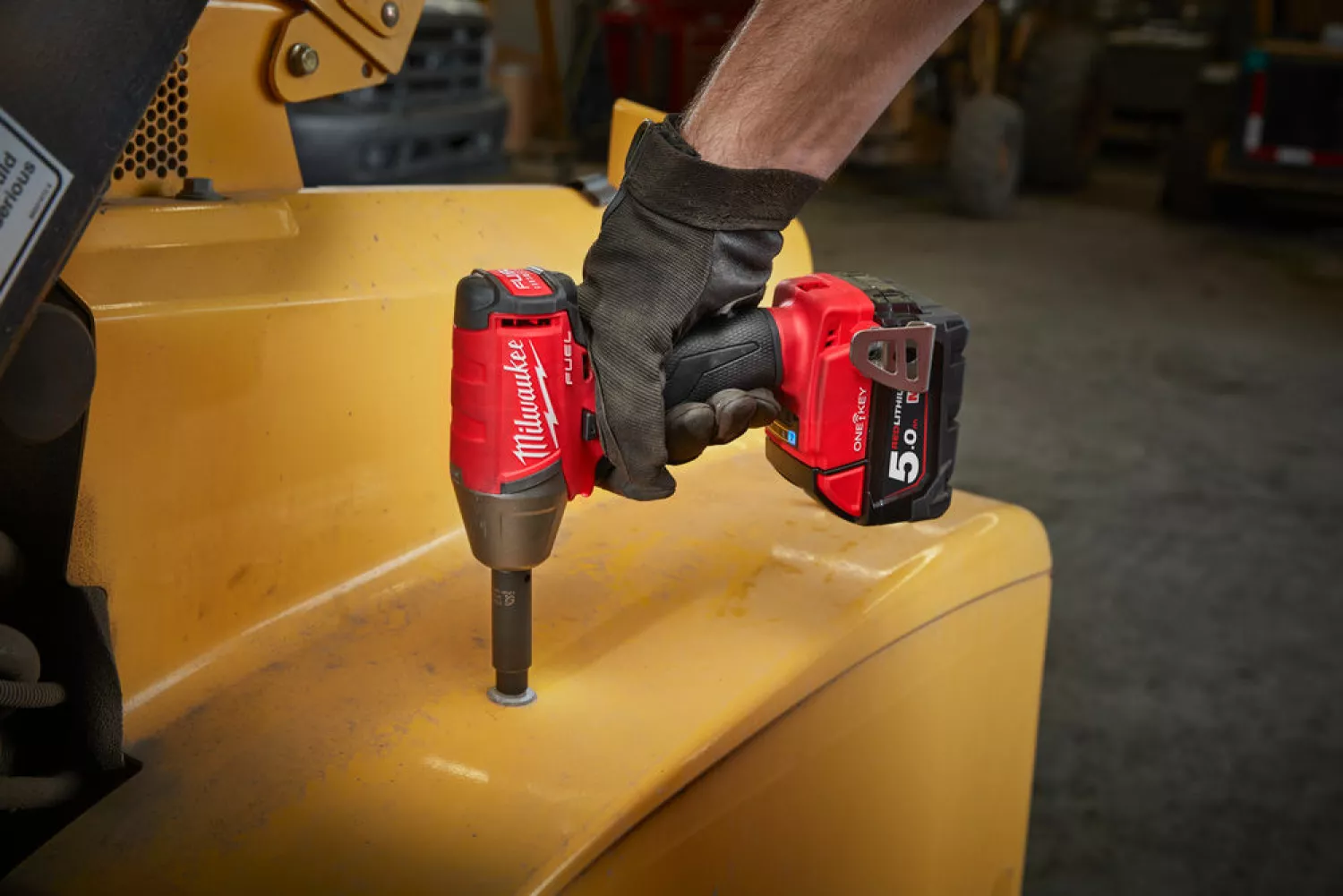 Milwaukee M18 ONEIWF12-0 18V Li-Ion Accu slagmoersleutel ONE-KEY body - 300Nm - 1/2" - koolborstelloos-image