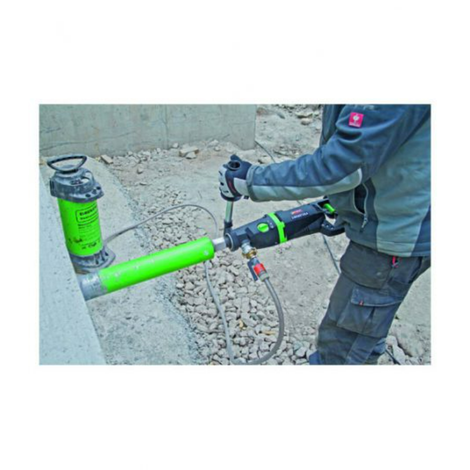 Eibenstock ETN 162/3 Set A1 Foret diamanté - 2200W - avec épaisseur. forets 31/61/81/131-image