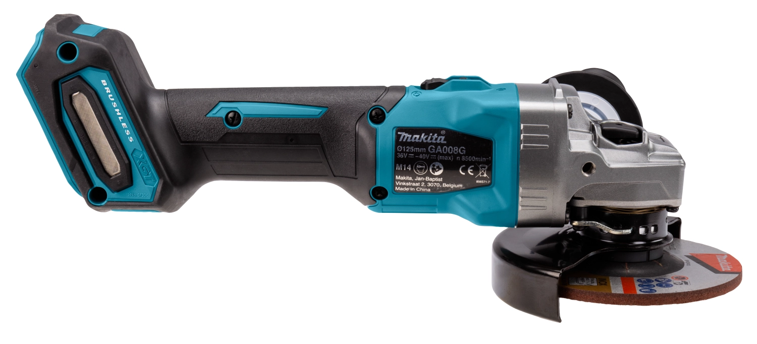 Makita GA008GZ Meuleuse d'angle sans-fil - XGT 40V max Li-ion - 125 mm - Brushless - Machine seule-image