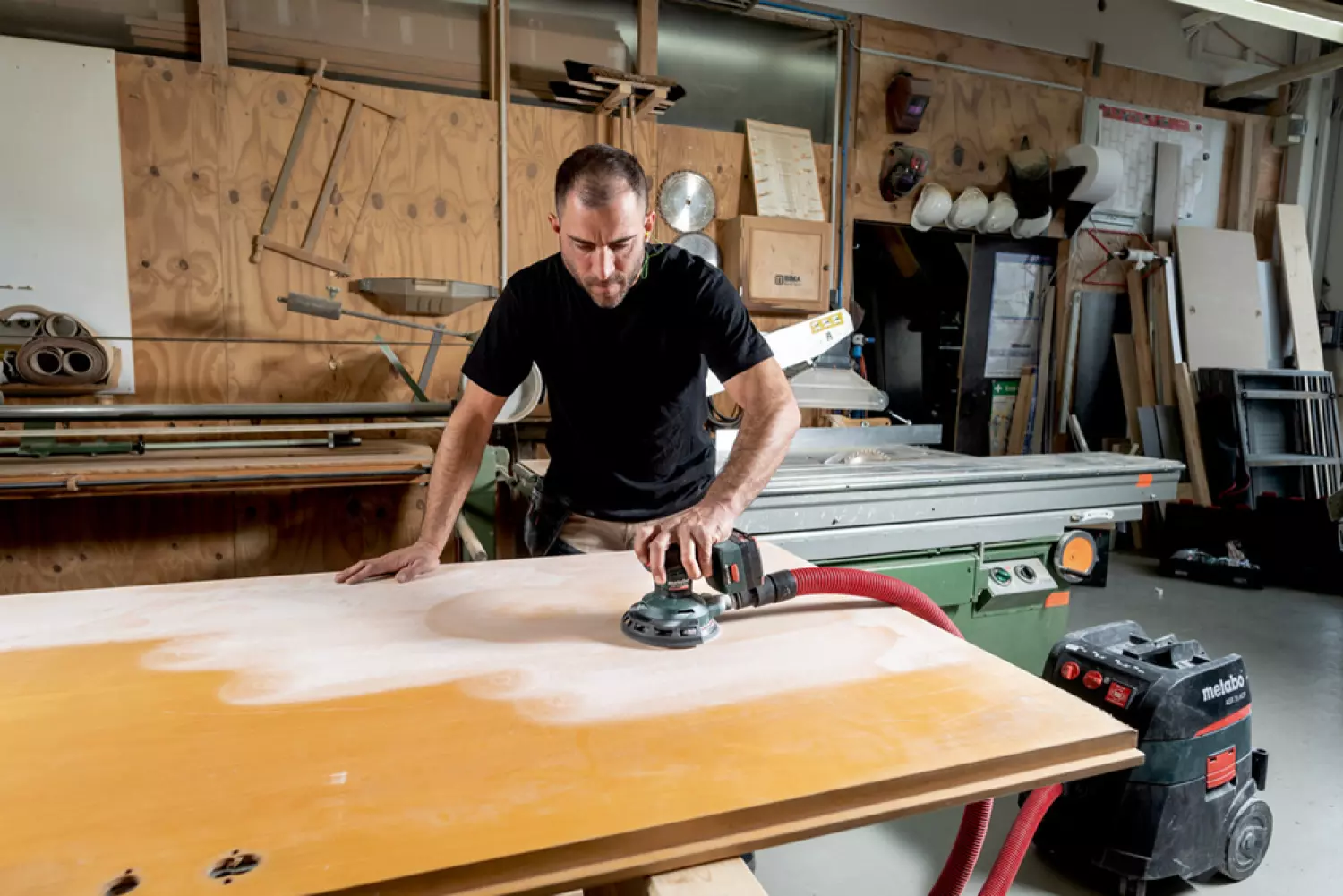 Metabo SXA 18 LTX 150 BL 18V Li-ion Accu excentrische schuurmachine body in Metabox - 150mm-image