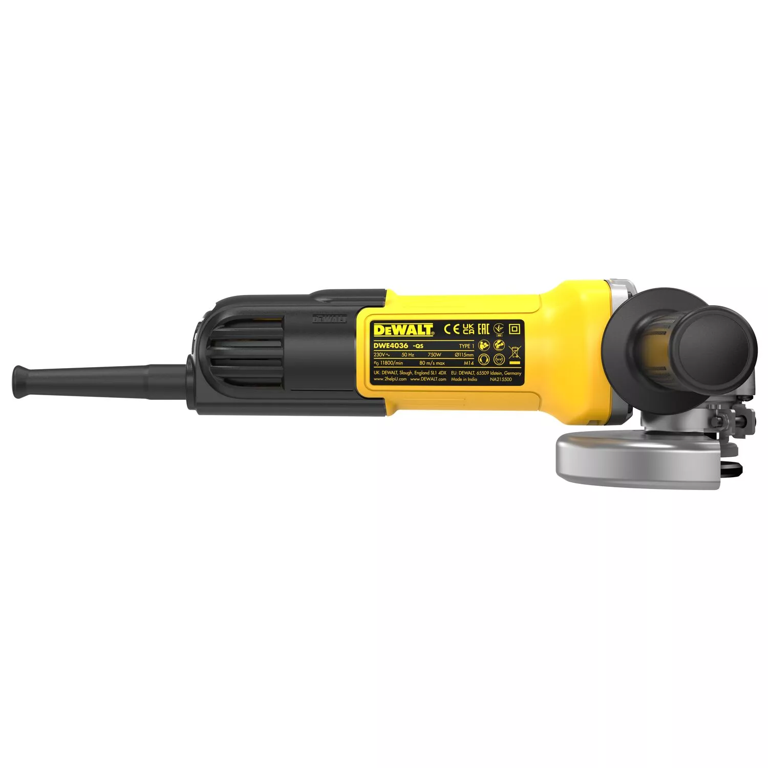 DeWALT DWE4036 Meuleuse d'angle - 115 mm - 750 W-image