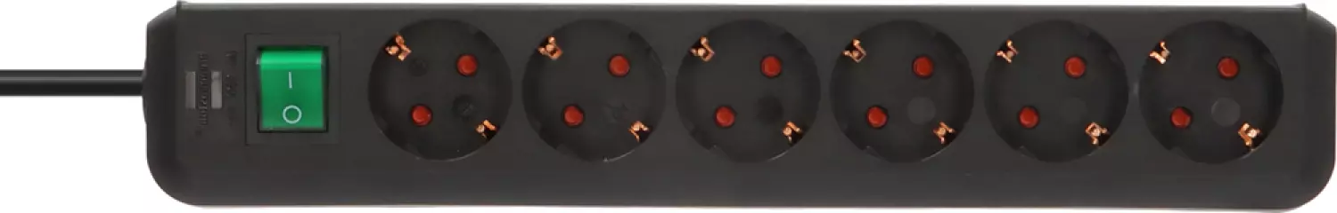 Brennenstuhl 1159500015 6 Voudige stekkerdoos met schakelaar - 1,5m x 34cm-image
