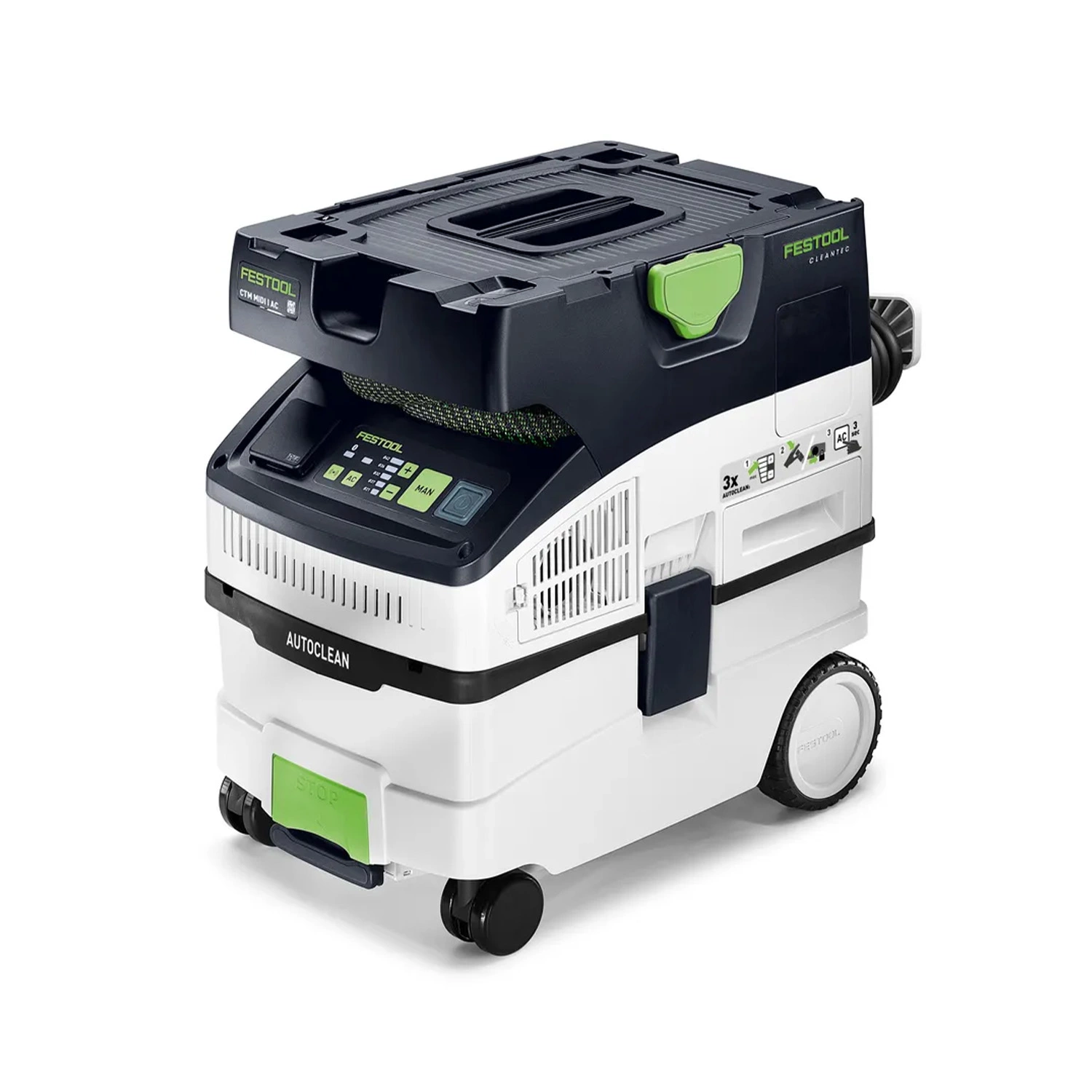 Festool CTM MIDI I AC Stofzuiger autoclean - 1200W - Klasse M - 15L