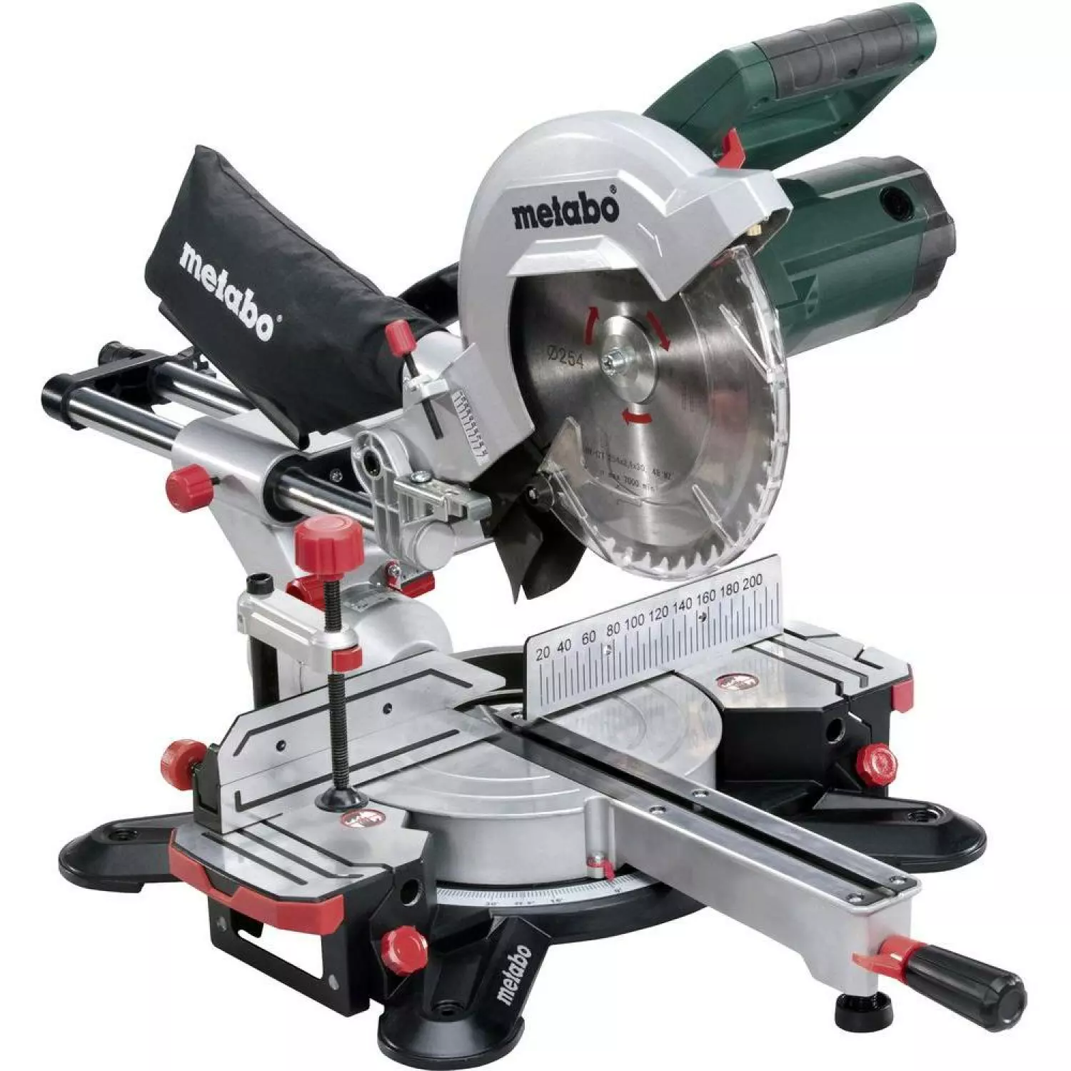 Metabo KGS 254 M Afkortzaag met laser - 1800W - 254 x 30mm-image