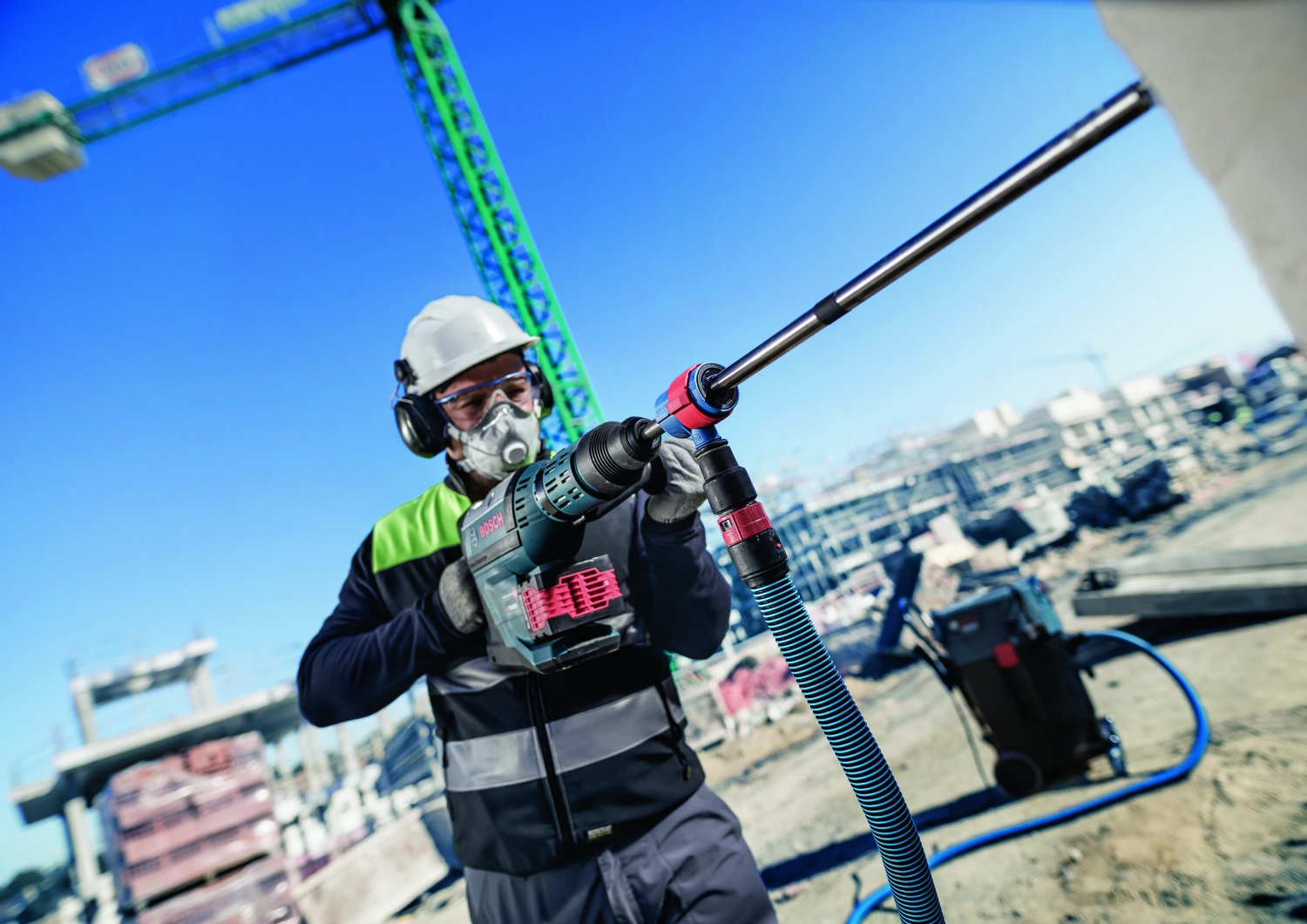 Bosch 2608901769 EXPERT Foret à Marteau SDS Clean SDS plus-8X - 14x400x550mm avec connecteur-image