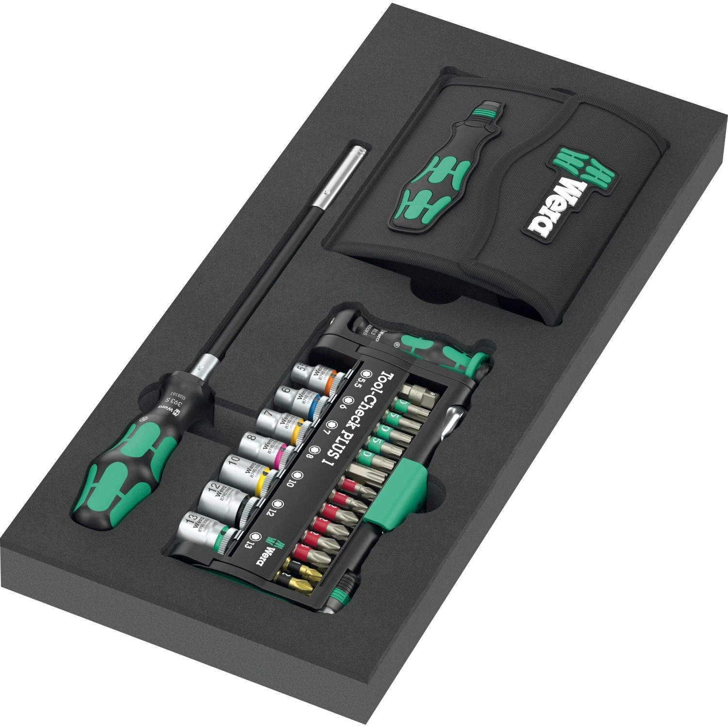 Wera 05150135001 9705 Tool Rebel Gereedschapswagen Stainless 1 gevuld - 177-delig - 7 laden-image
