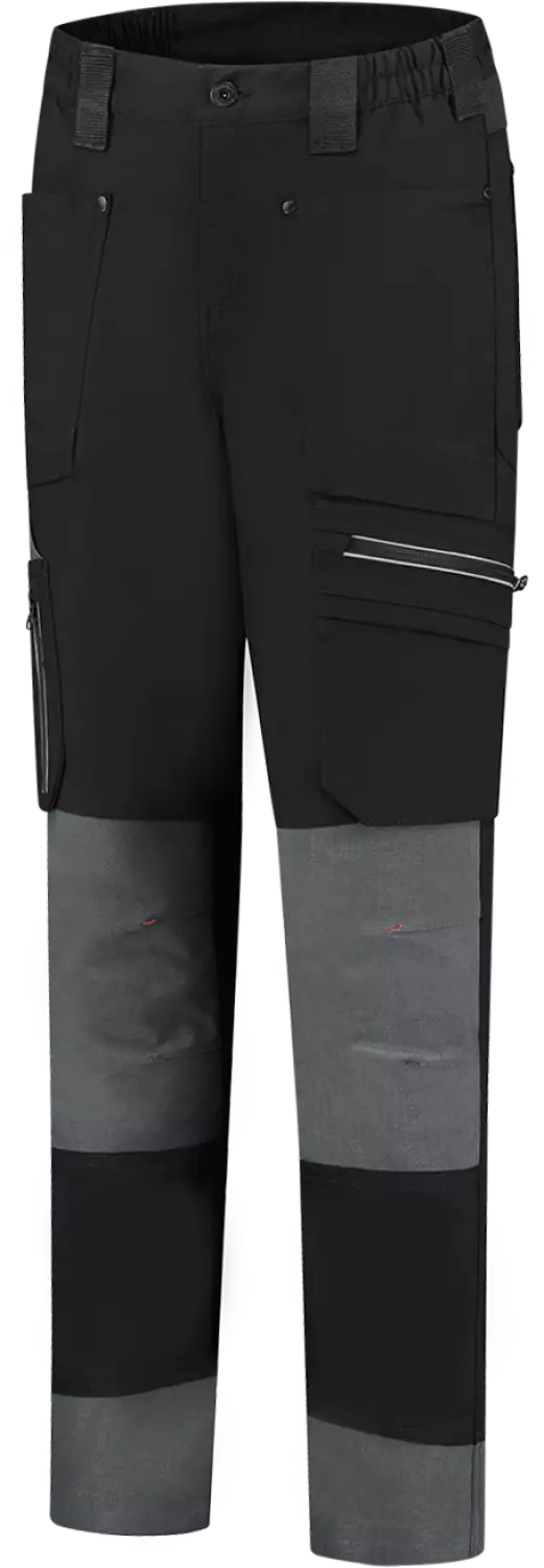 Workman 90651 STRETCH Worker Pantalon de travail P2S Femme - Noir - Taille 36 (28/31)-image