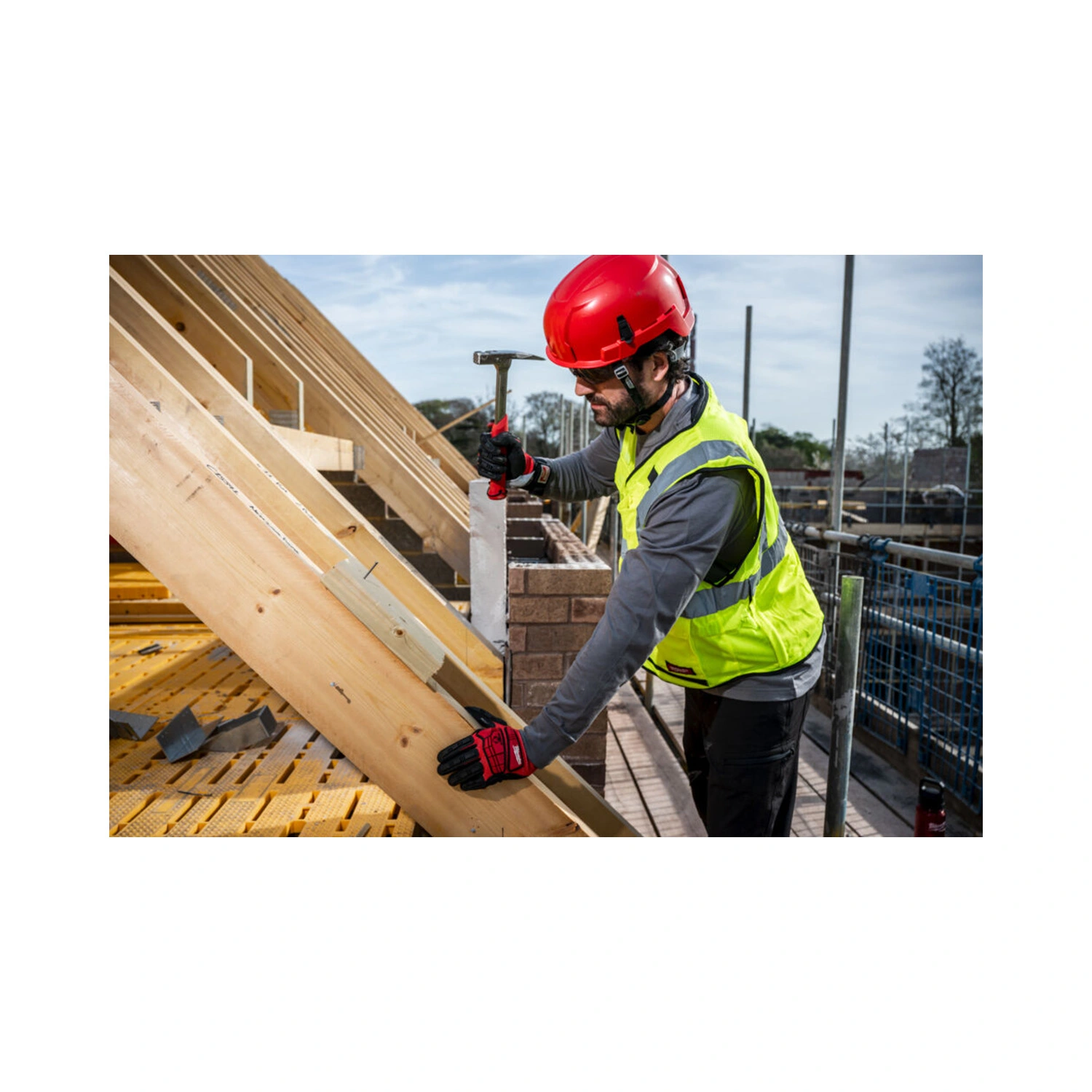 Milwaukee 4932493654 Dakdekkershamer - SHOCKSHIELD handgreep - 600 gram