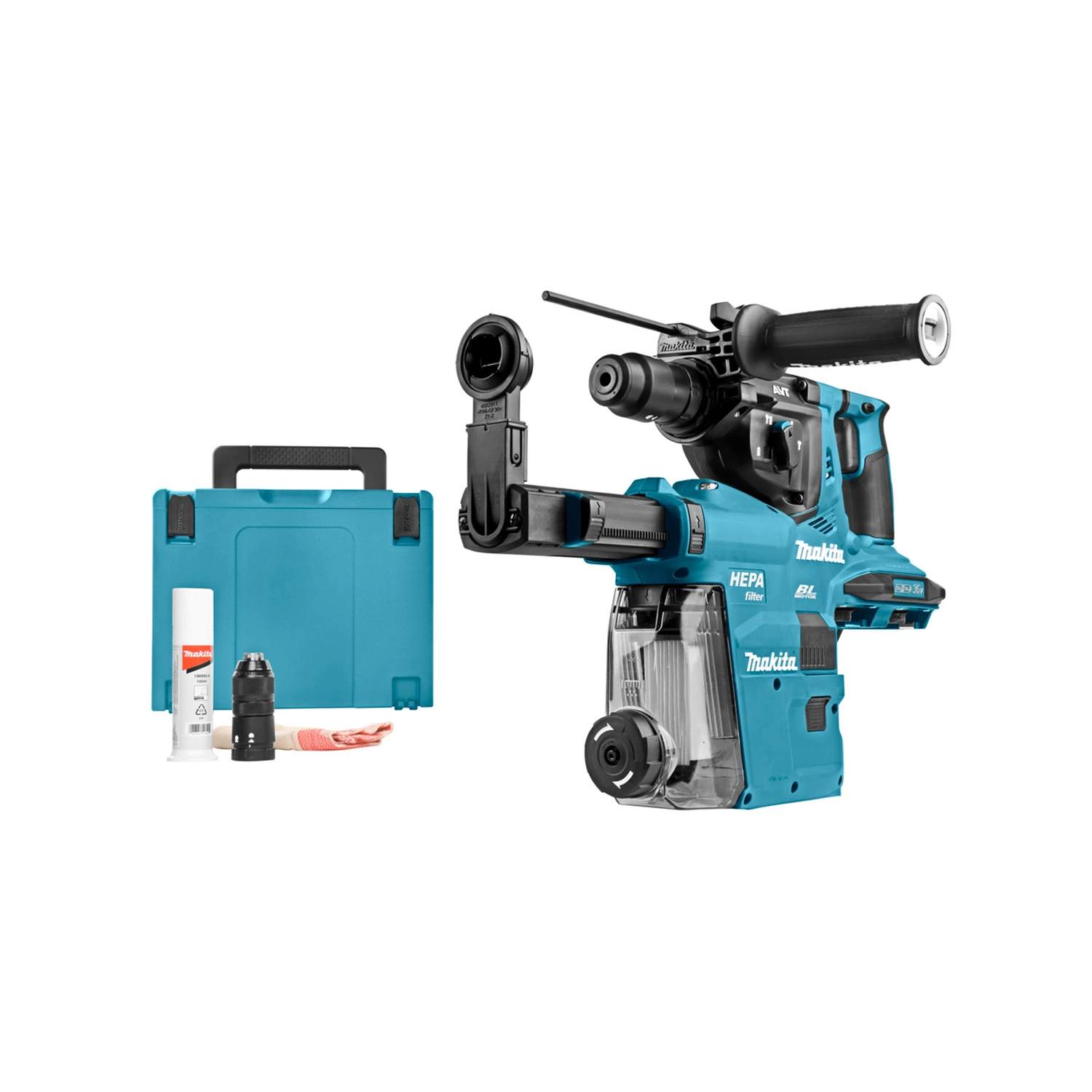 Makita DHR281ZWJ 36V (2x18V) Li-Ion Accu SDS-Plus Combihamer body in Mbox - 2,9J-image