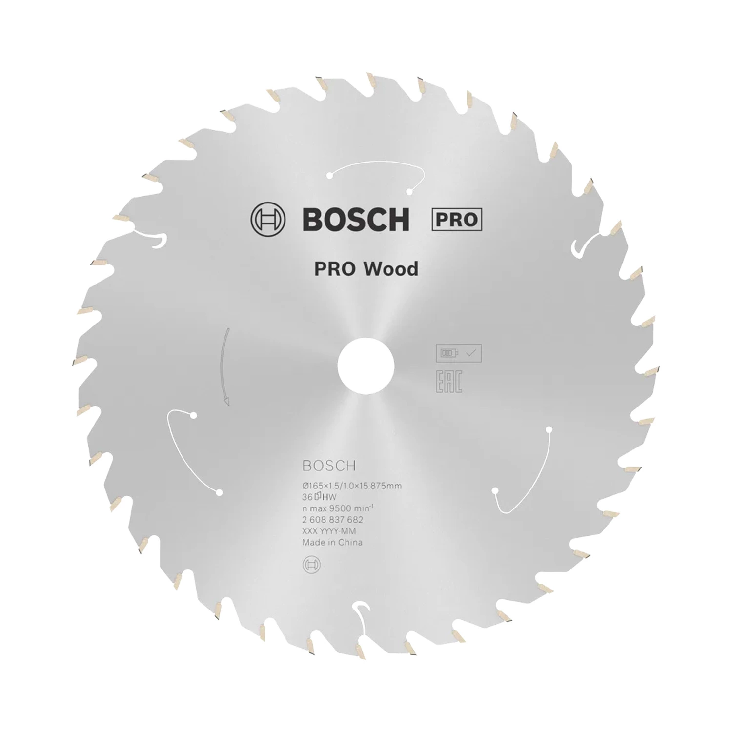 Bosch 2608644734 Jeu de lames de scie circulaire Pro - 216 mm - Bois et matériaux multiples-image