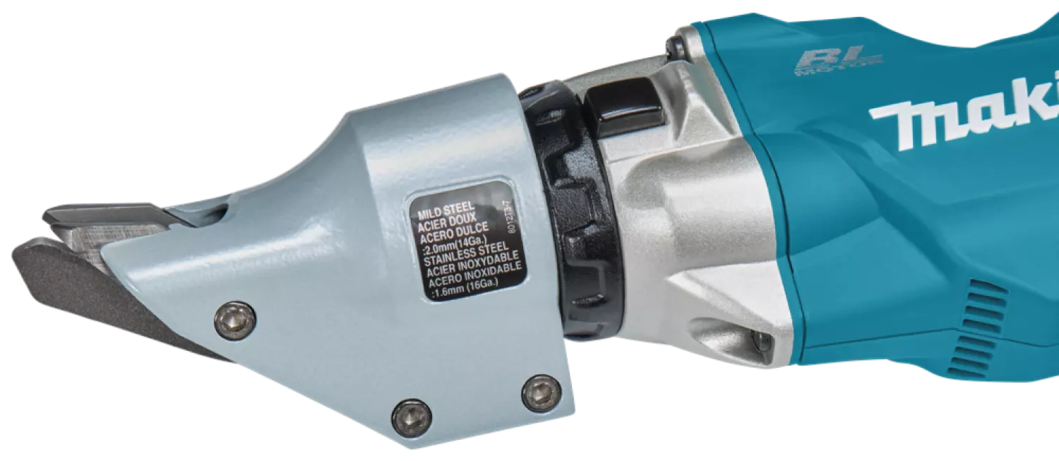 Makita DJS200Z Cisaille à tôles sans-fil - 18V Li-ion - Brushless - Machine seule-image