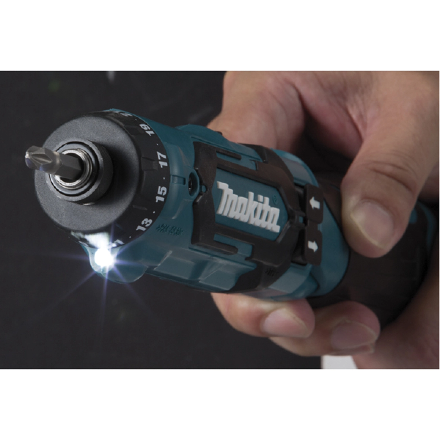 Makita DF012DSE 7,2V Li-Ion accu boor-schroefmachine set (2x 1,5Ah accu) in koffer-image