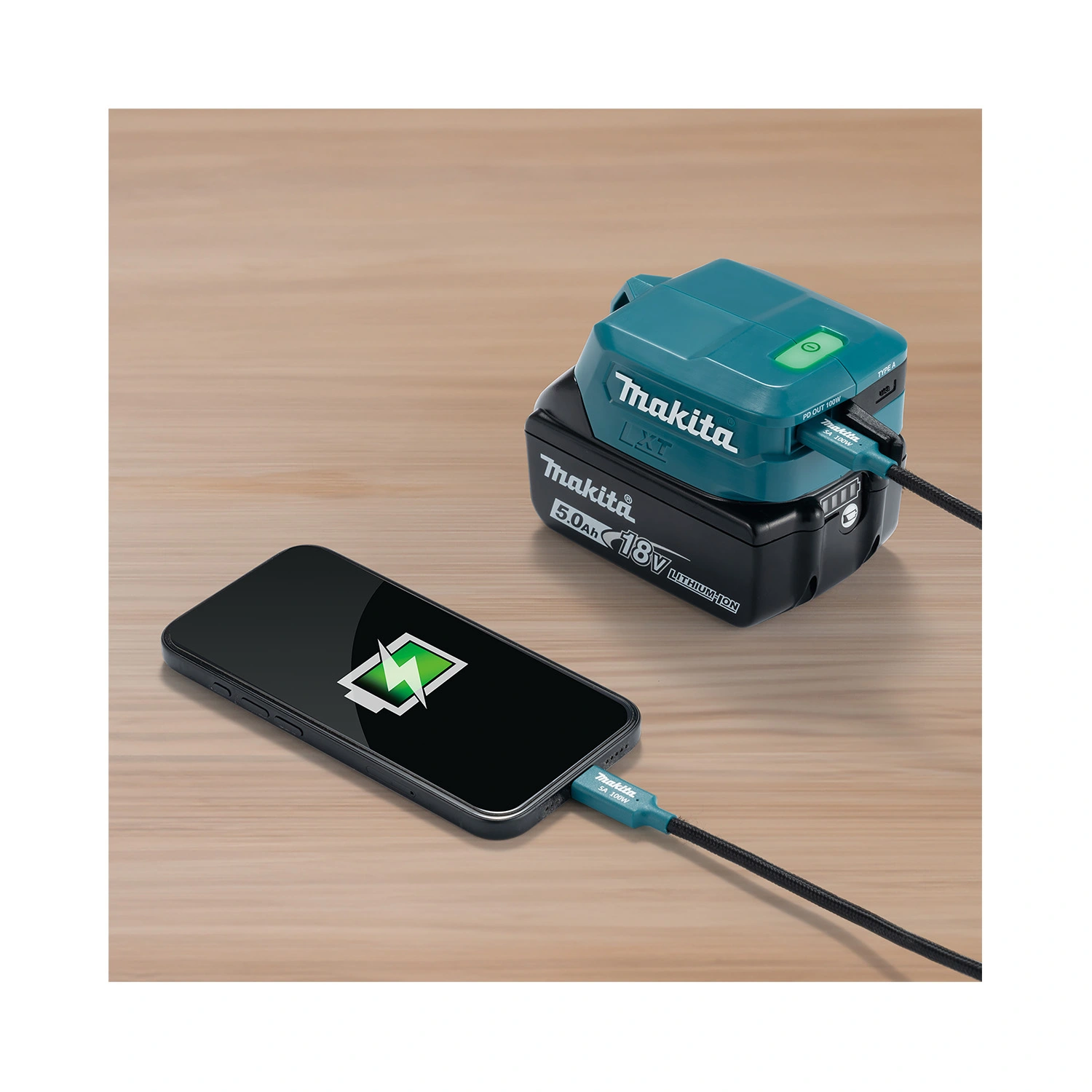 Makita ADP15 USB-adapter LXT 14,4 V/18 V
