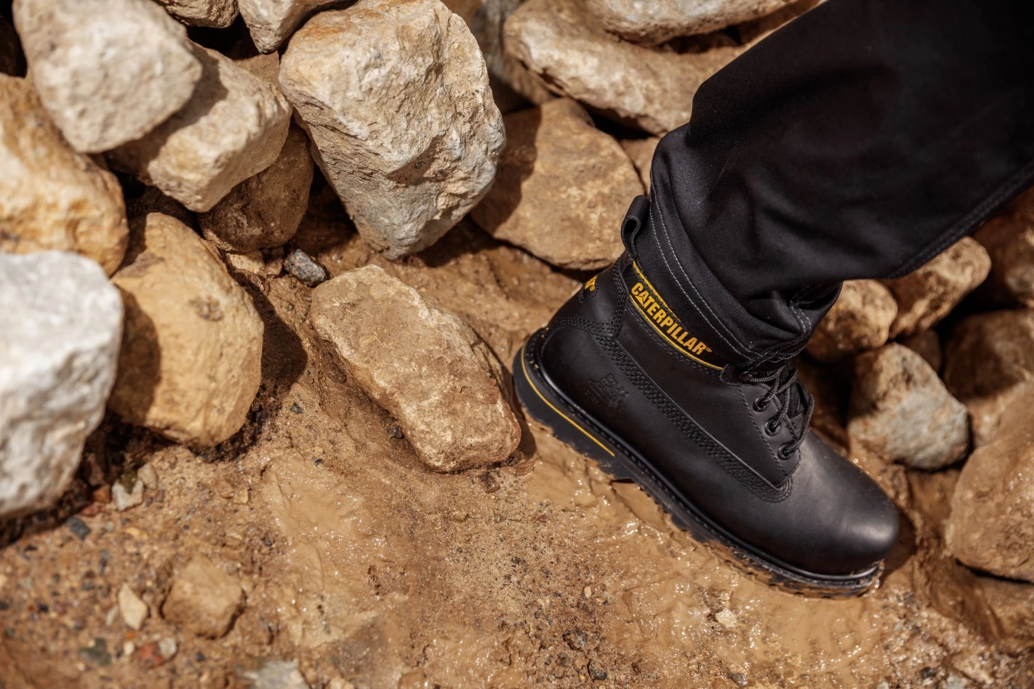 Caterpillar Holton Werkschoen Black - Maat 41-image